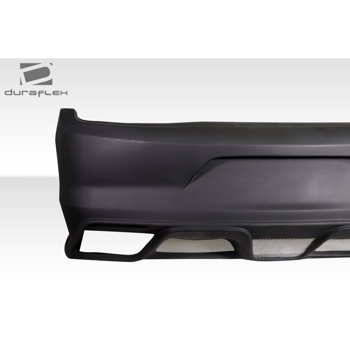 Modify your Ford Mustang 2013 with our Exterior/Rear Bumpers or Lips - Side profile view of rear bumper part