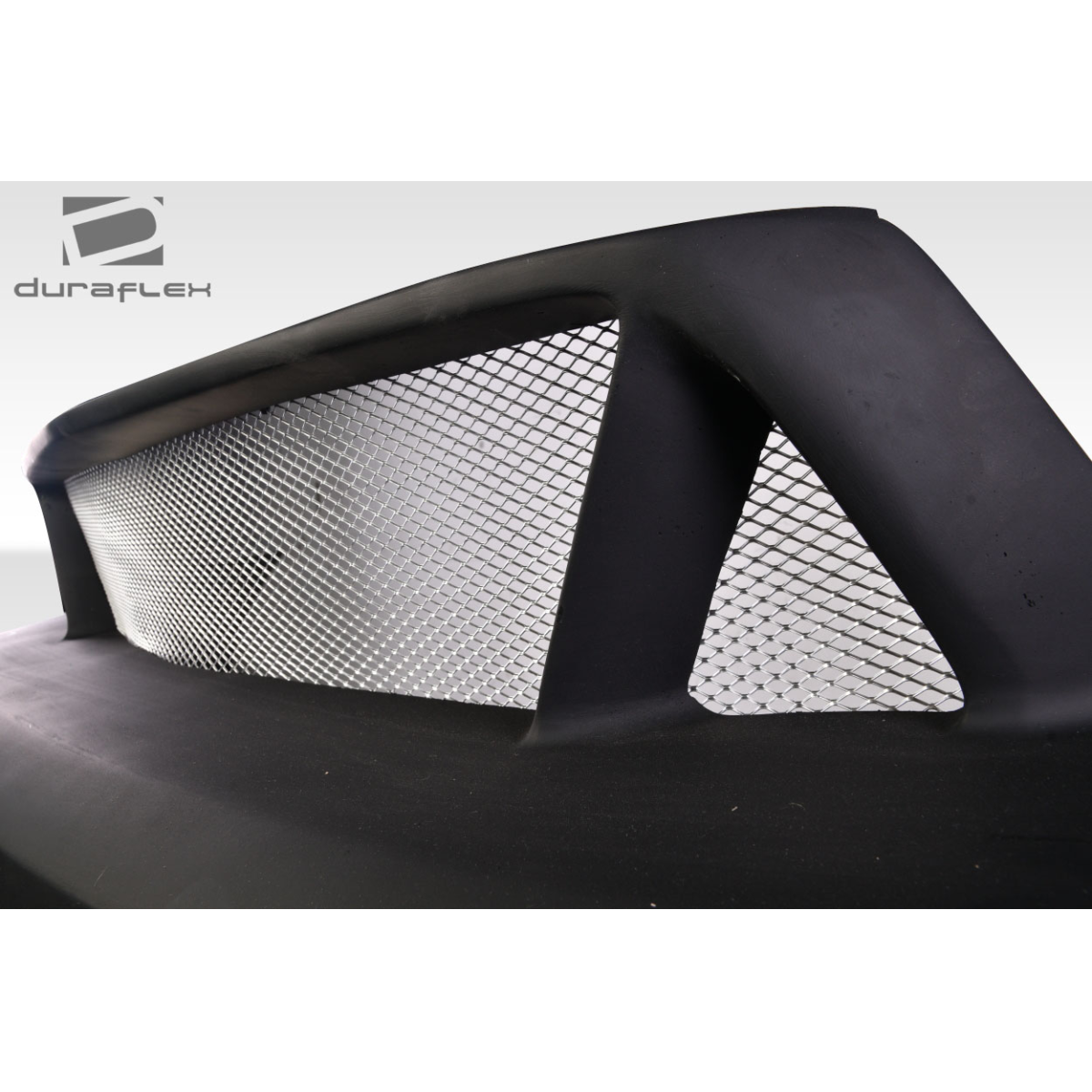 Modify your Ford Mustang 2010 with our Exterior/Front Bumpers or Lips - Angle shows front view of a bumper mesh design