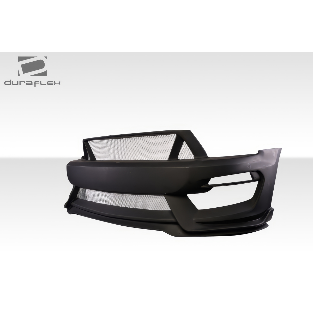 Modify your Ford Mustang 2010 with our Exterior/Front Bumpers or Lips - Front view showing angle of the bumper part