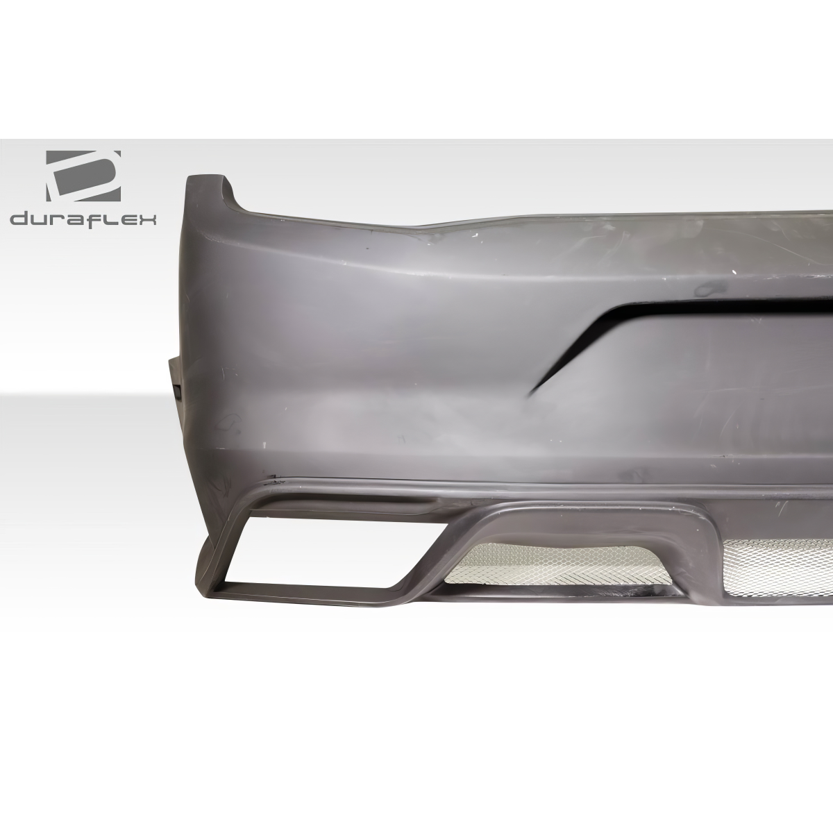 Modify your Ford Mustang 2010 with our Exterior/Rear Bumpers or Lips - Side angle view of rear bumper part