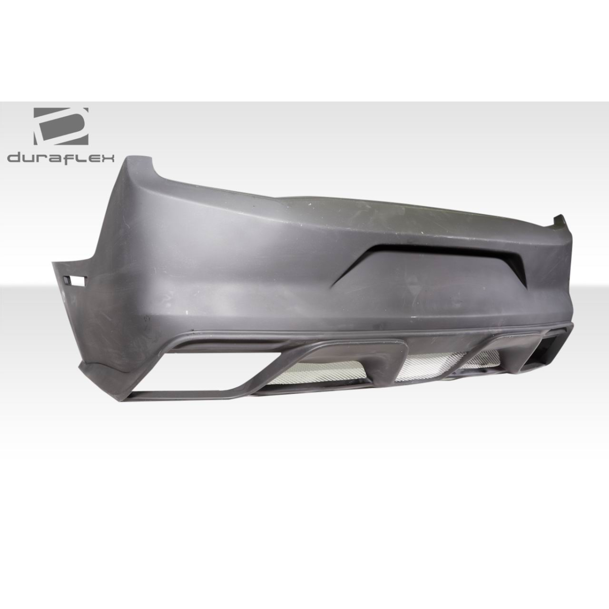 Modify your Ford Mustang 2010 with our Exterior/Rear Bumpers or Lips - Side angle view of rear bumper part