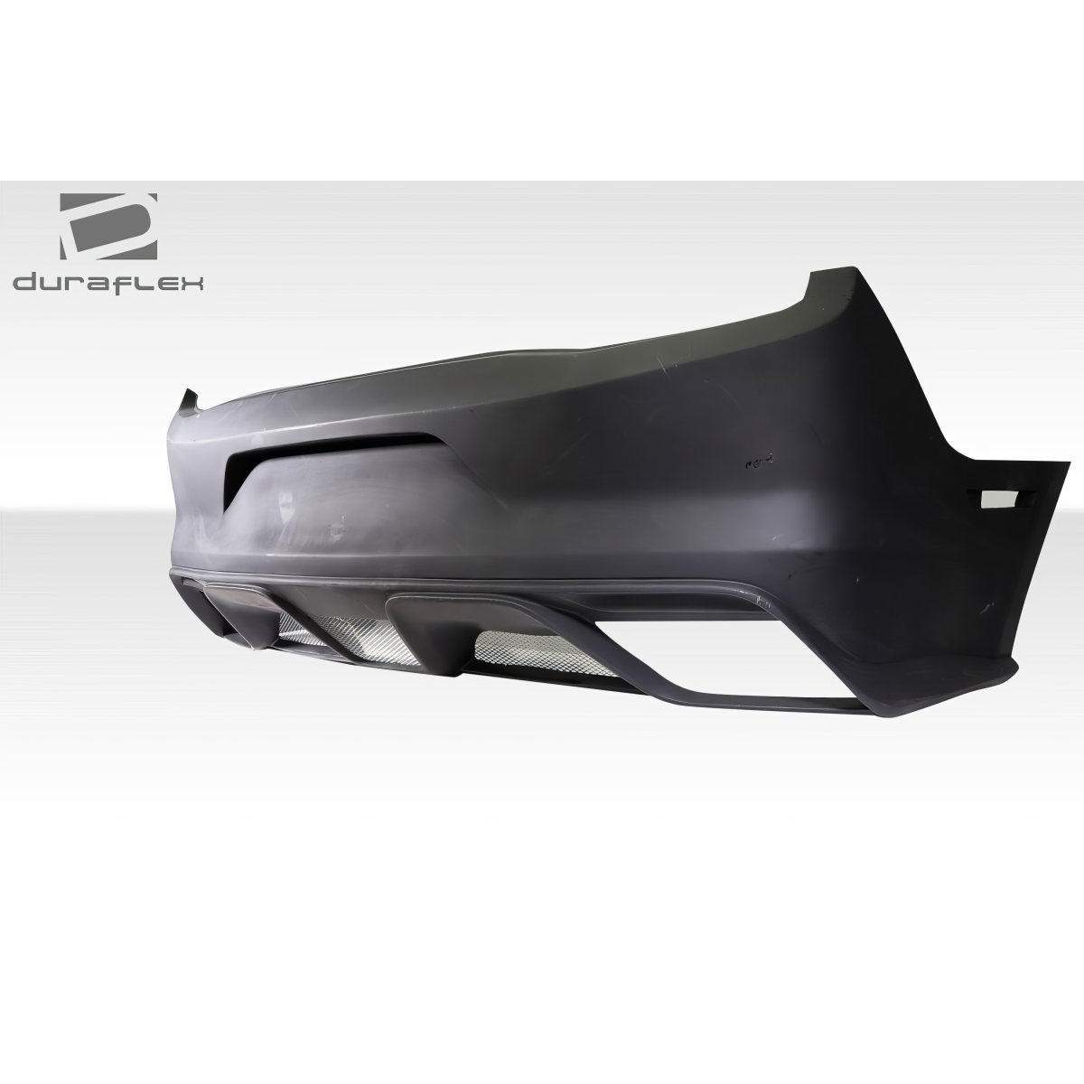 Modify your Ford Mustang 2010 with our Exterior/Rear Bumpers or Lips - Side angle view of rear bumper part