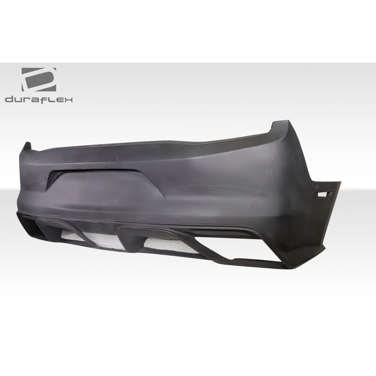 Modify your Ford Mustang 2010 with our Exterior/Rear Bumpers or Lips - Side view of rear bumper at angle showing details