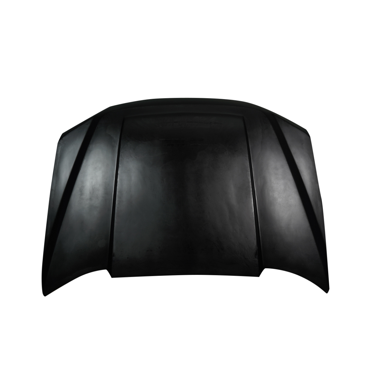 Modify your Ford F-250 Super Duty 2017 with our Exterior/Hoods - Top view of a cowl hood part for Ford truck