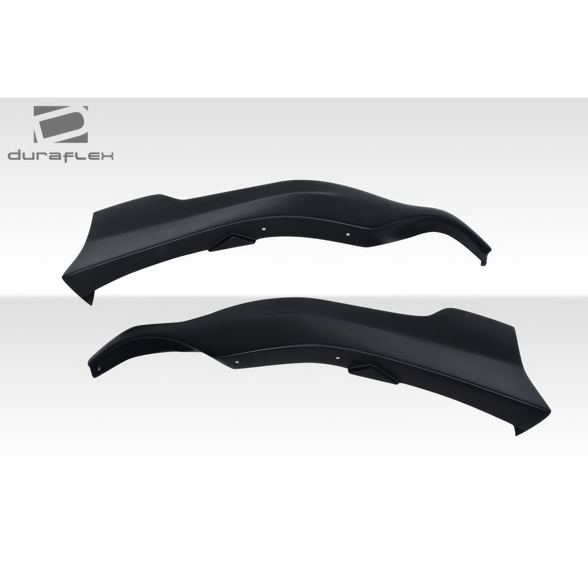 Modify your Toyota Corolla 2014 with our Exterior/Rear Bumpers or Lips - Side view of rear lip at a slight angle