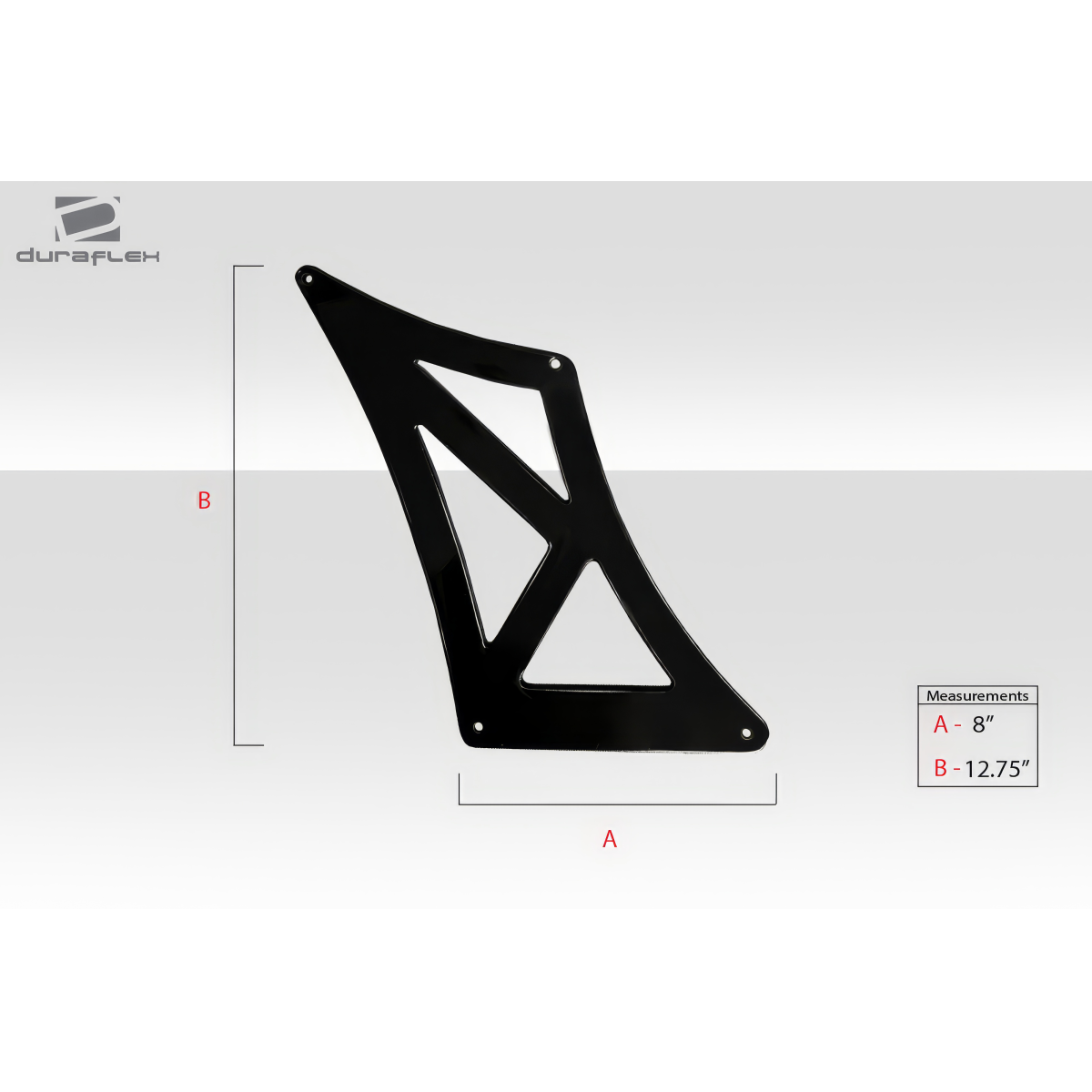 Modify your Universal   with our Exterior/Complete Body Kits - Image shows wing bracket at a right angle