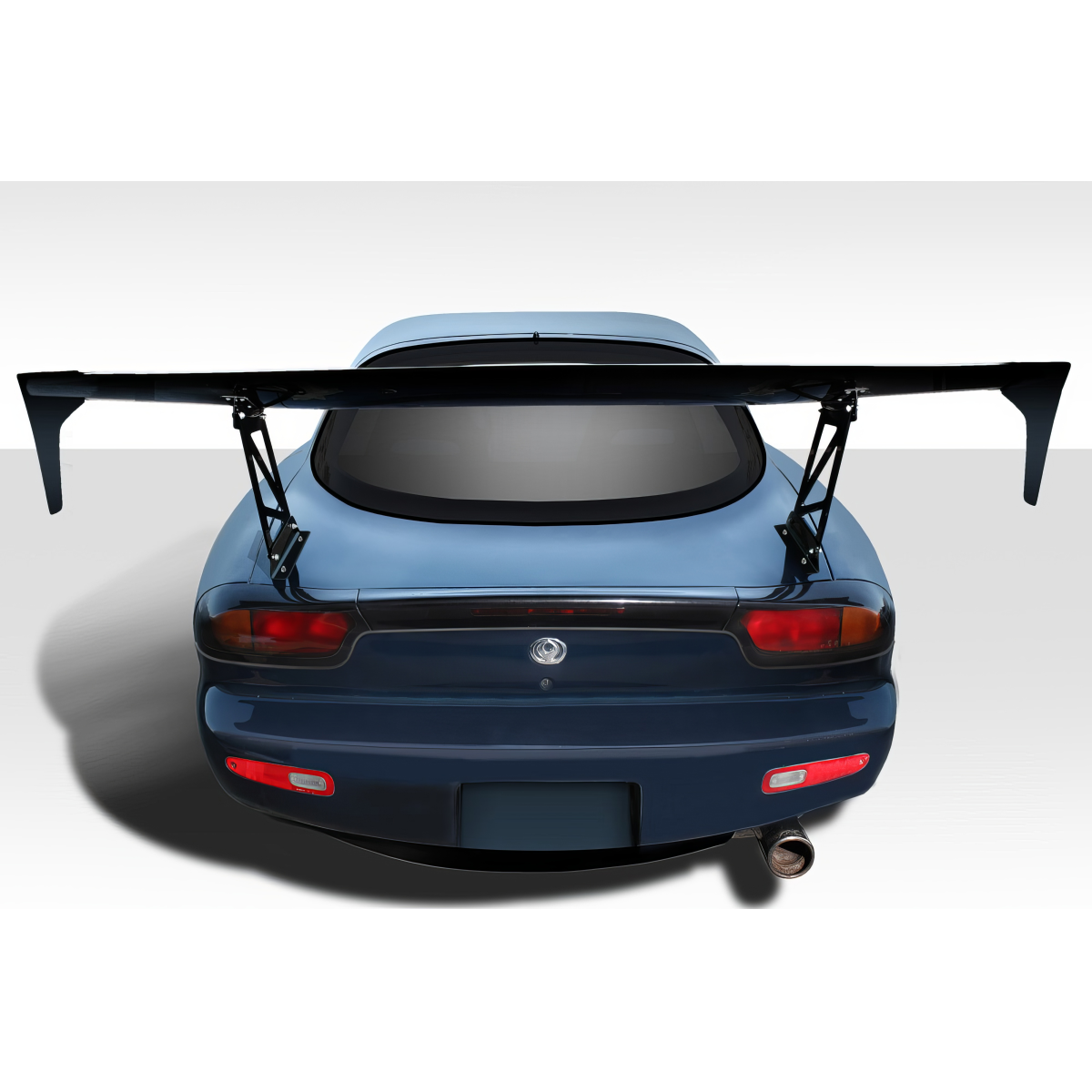 Modify your Universal   with our Exterior/Complete Body Kits - Rear view of the car showing tall wing