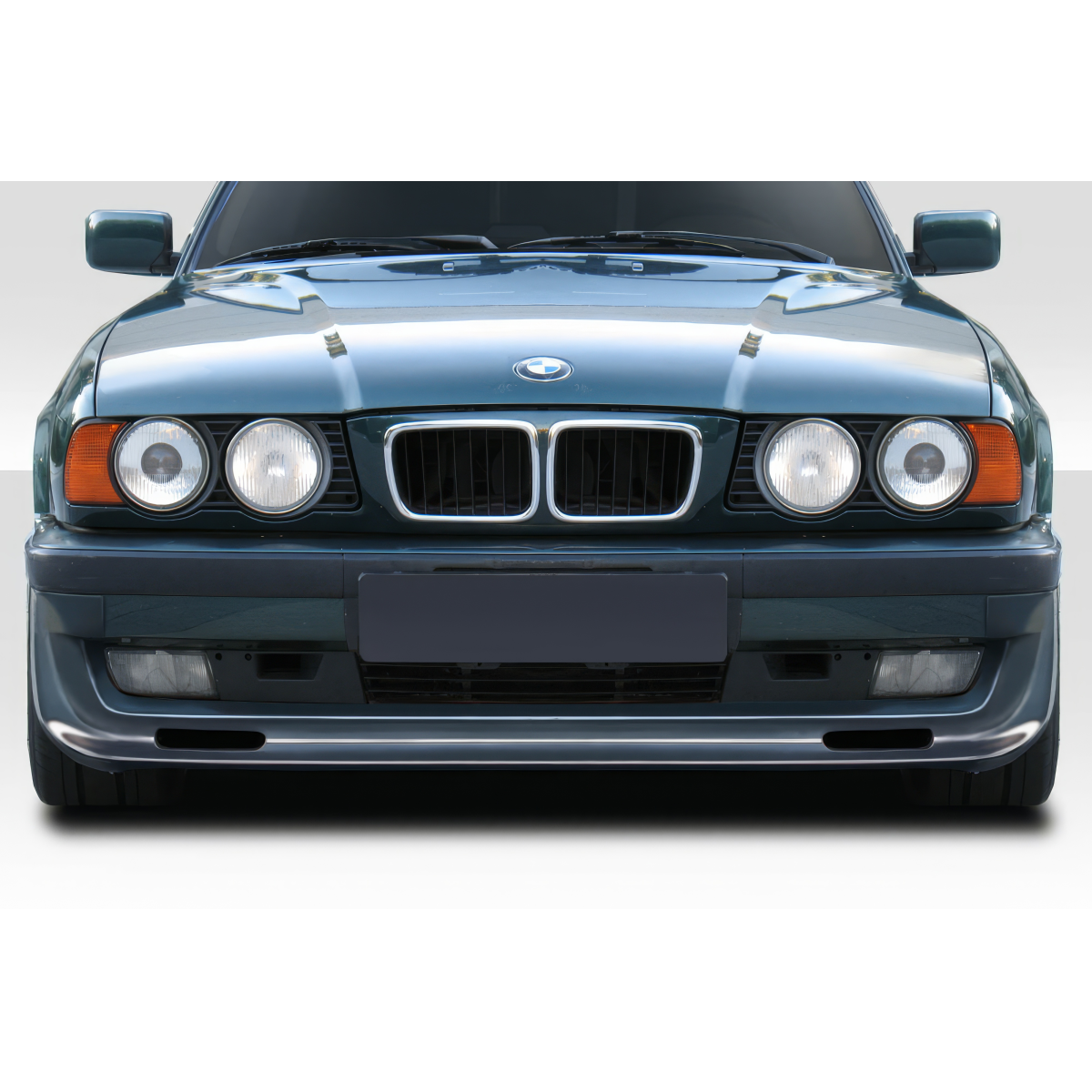 Modify your BMW 5-Series 1989 with our Exterior/Front Bumpers or Lips - Front view of BMW 5-Series E34 model