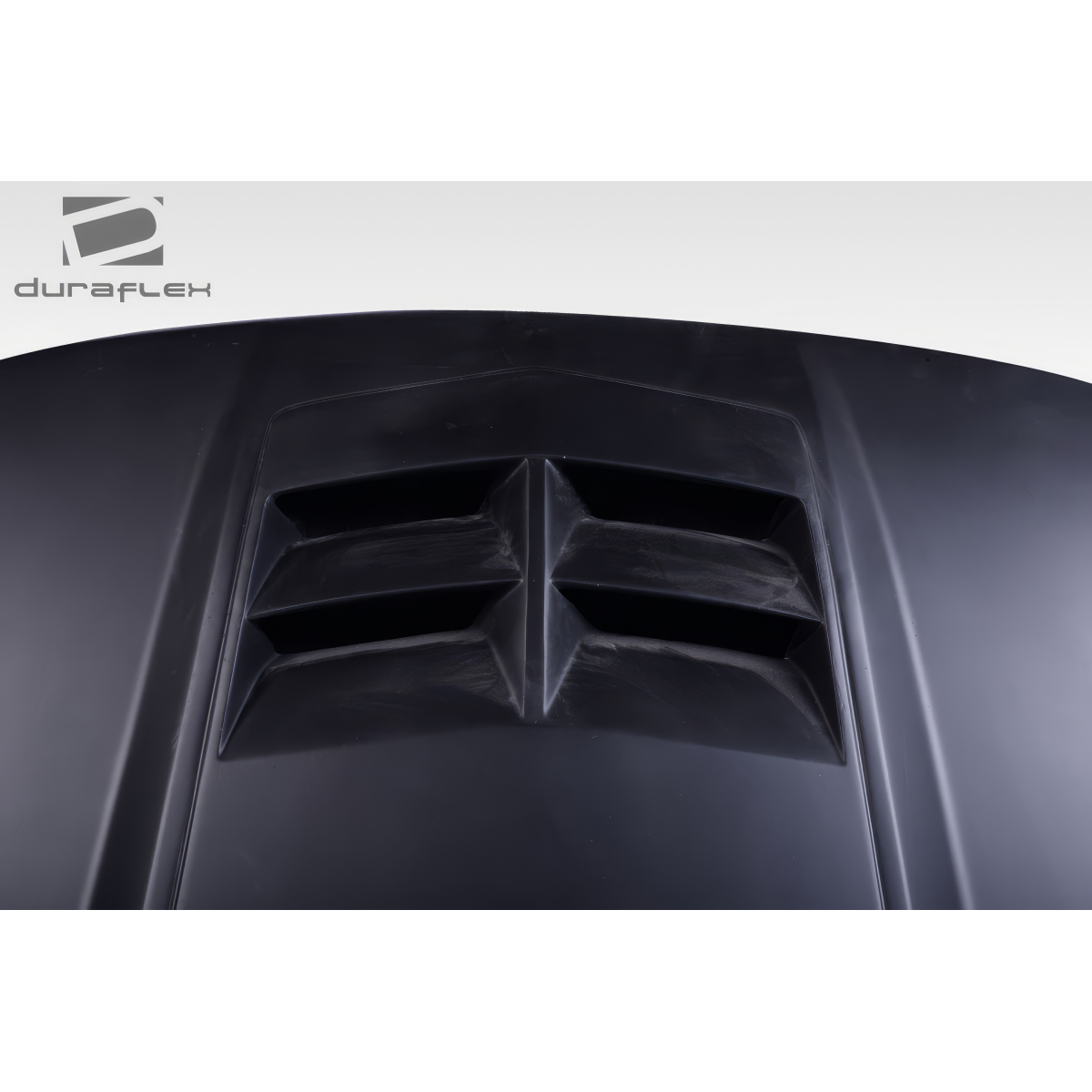 Modify your Chevrolet Silverado 2007 with our Exterior/Hoods - Top down view of hood at slight angle