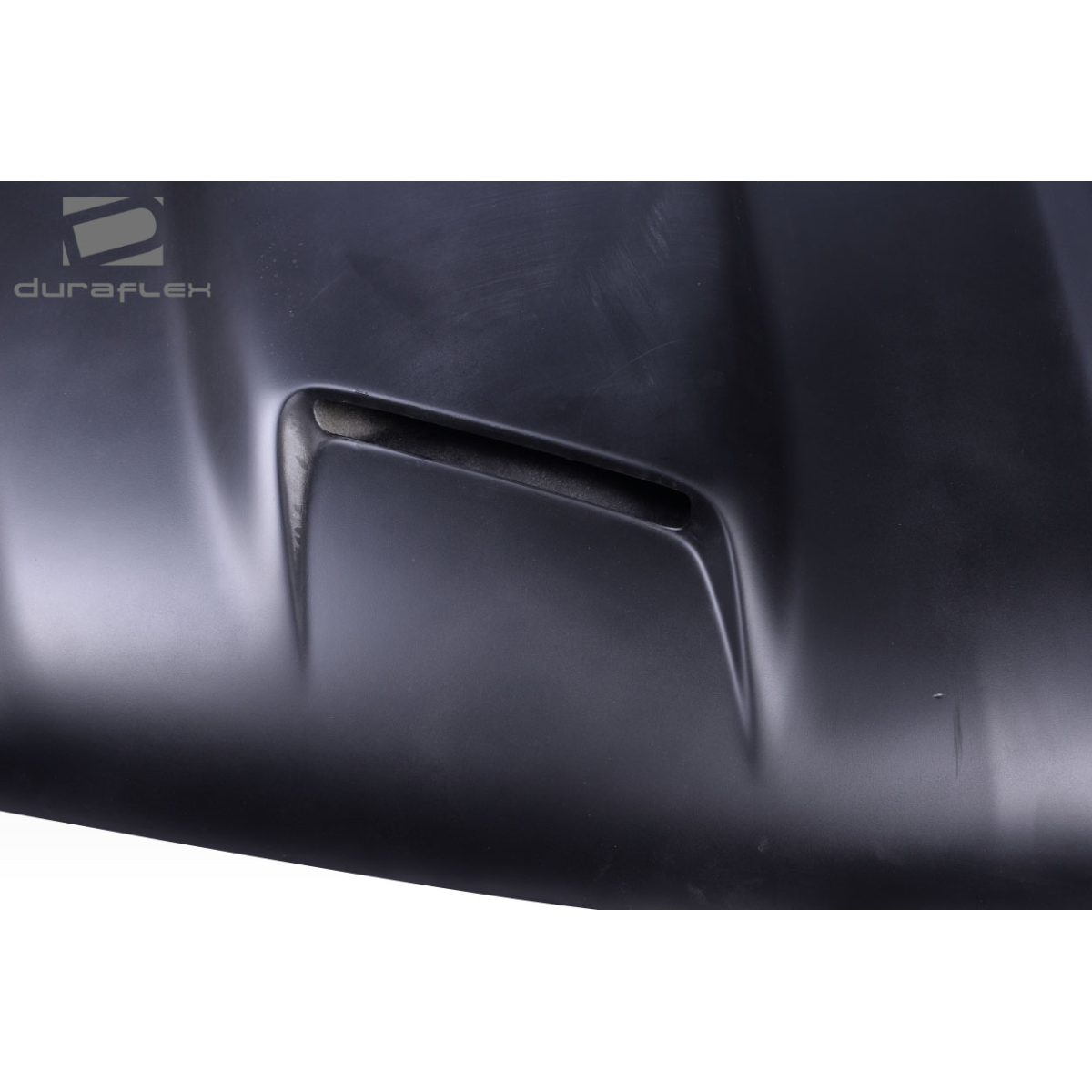 Modify your Chevrolet Silverado 1999 with our Exterior/Hoods - Top angle revealing air vent design