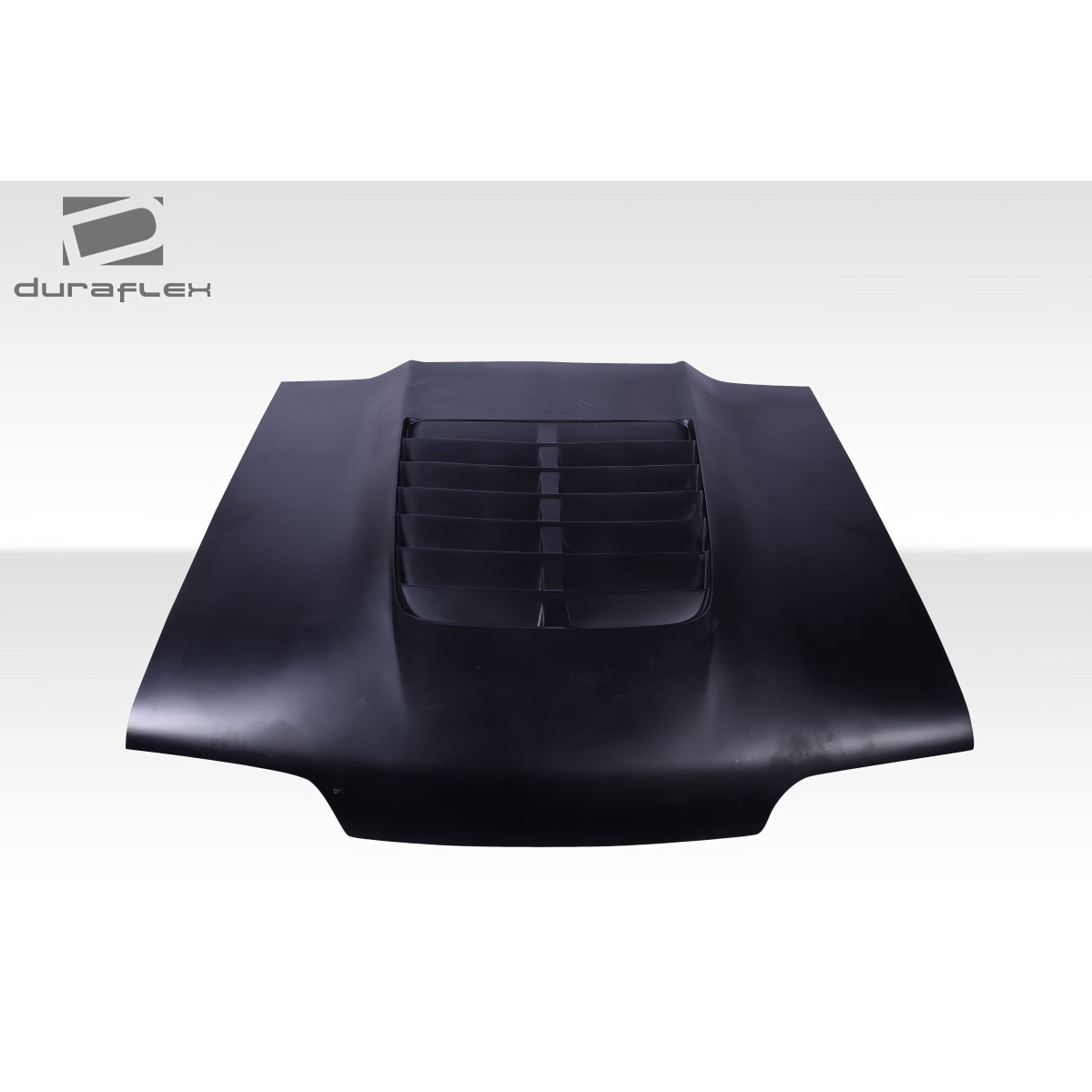 Modify your Ford Mustang 1987 with our Exterior/Hoods - Top view angle of hood part