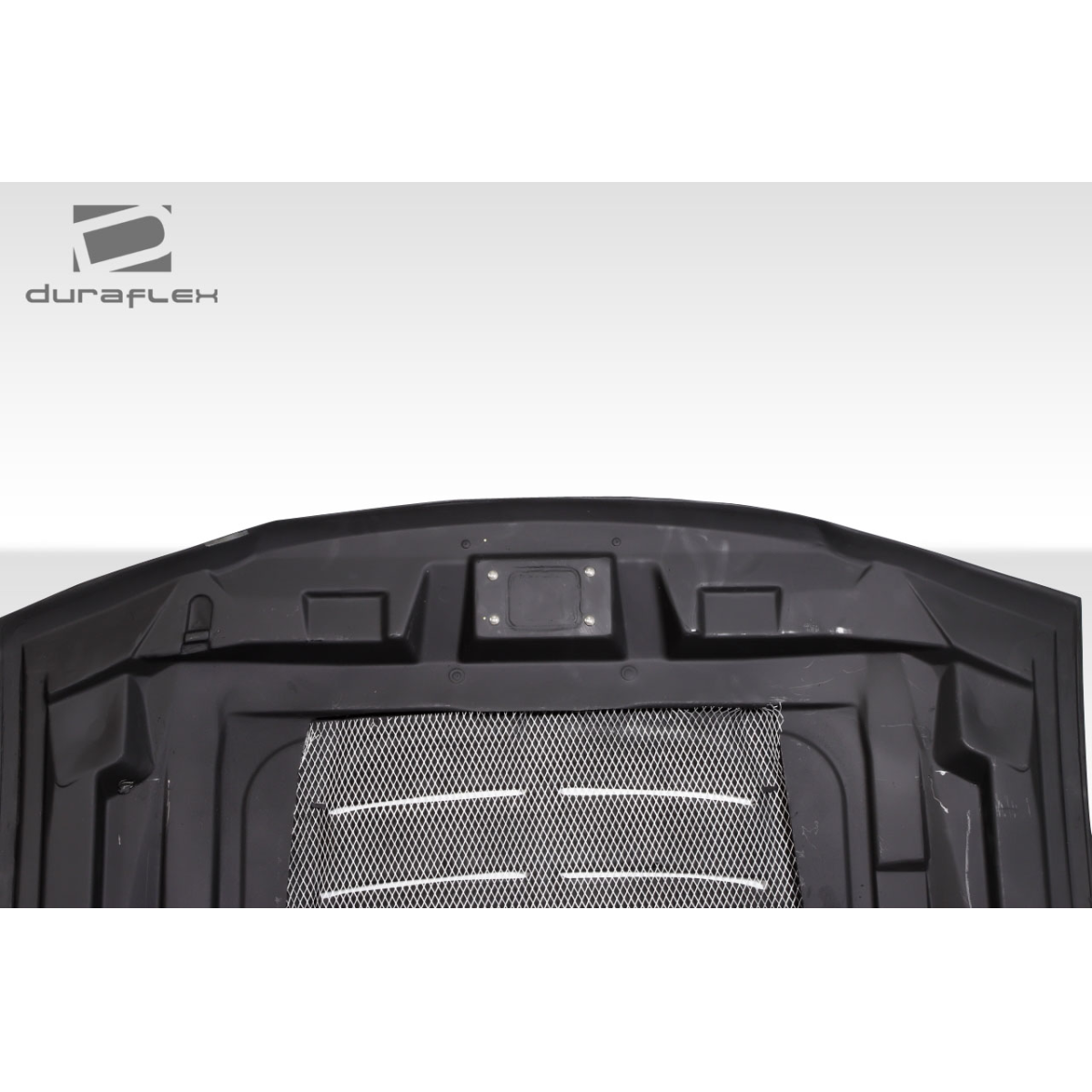 Modify your Ford Mustang 1994 with our Exterior/Hoods - Top view of the hood at a slight angle