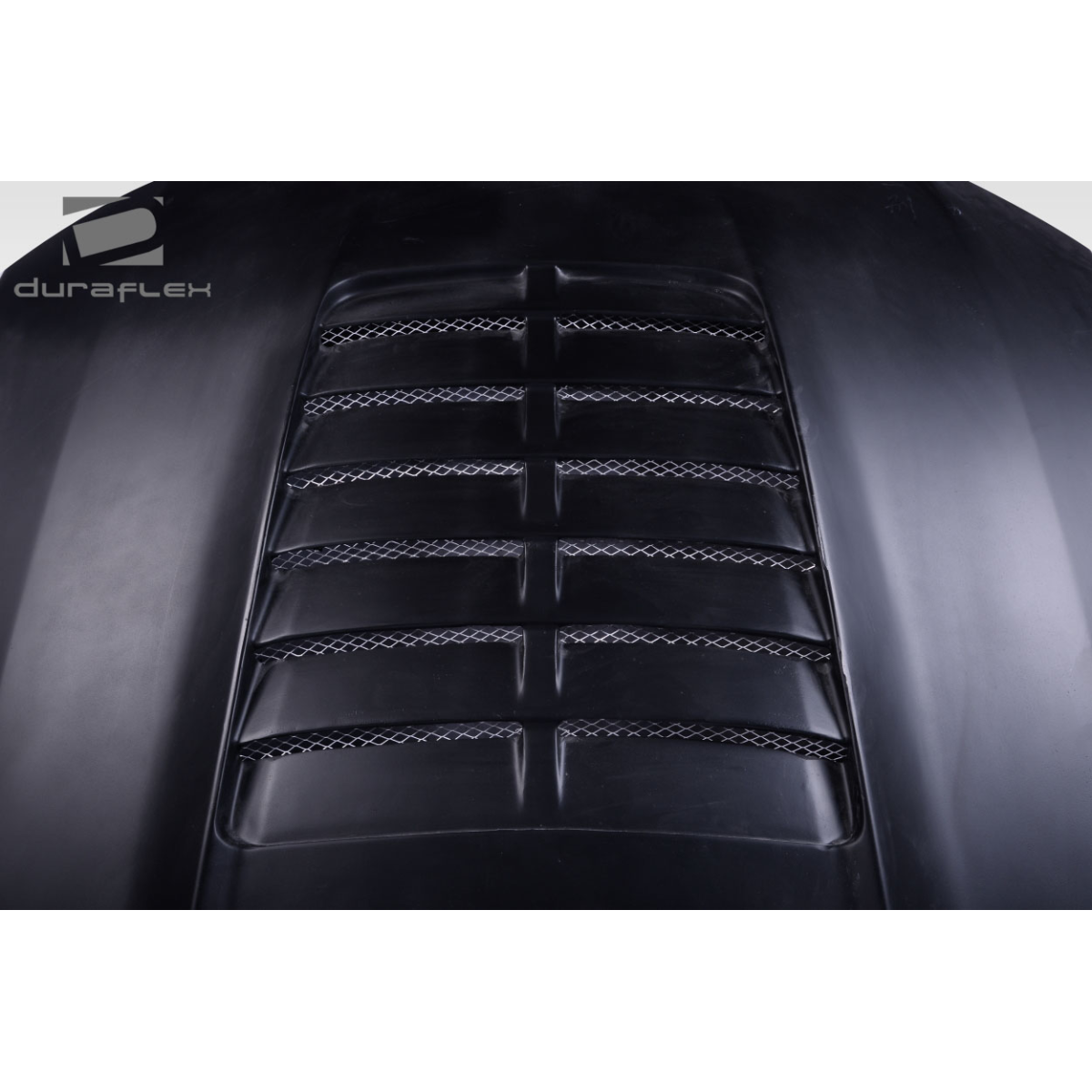 Modify your Ford Mustang 2005 with our Exterior/Hoods - Top down view of the car hood