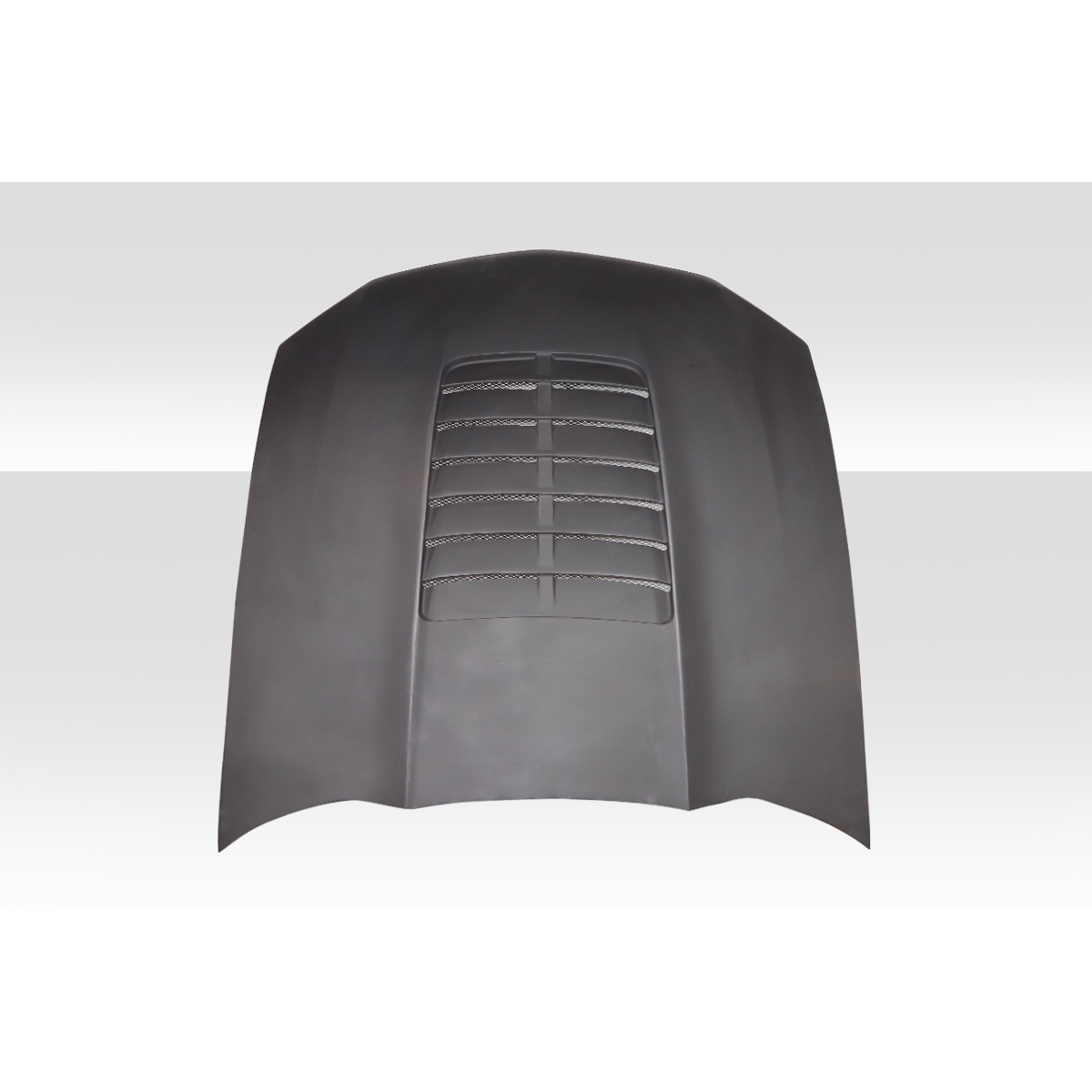 Modify your Ford Mustang 2010 with our Exterior/Hoods - Front view of hood at a flat angle