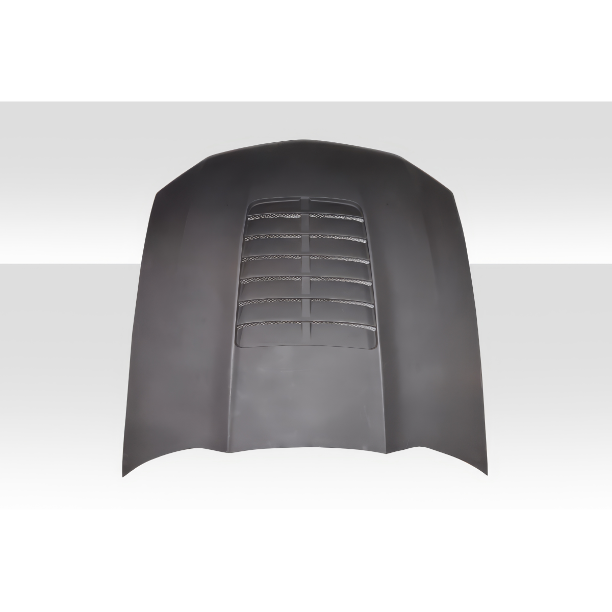 Modify your Ford Mustang 2010 with our Exterior/Hoods - Top down view of the Mustang hood part