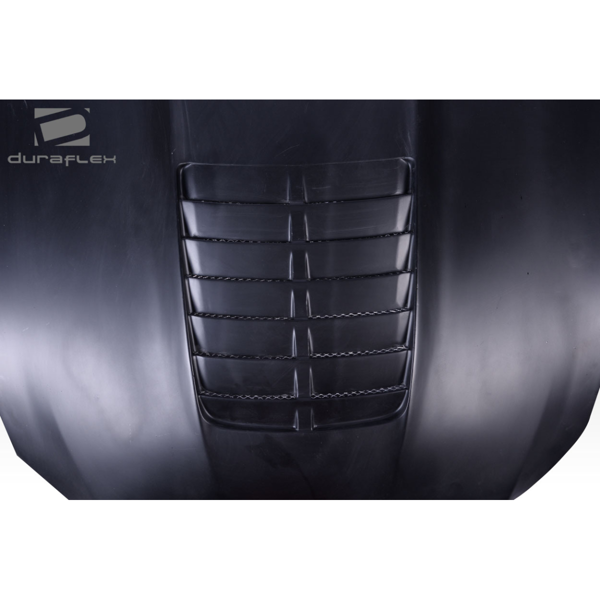 Modify your Ford Mustang 2015 with our Exterior/Hoods - Front view angle of the hood part