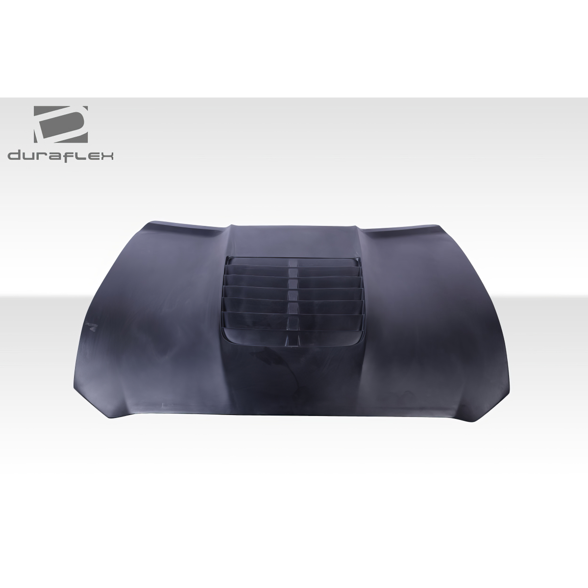 Modify your Ford Mustang 2015 with our Exterior/Hoods - Front view angled slightly downwards