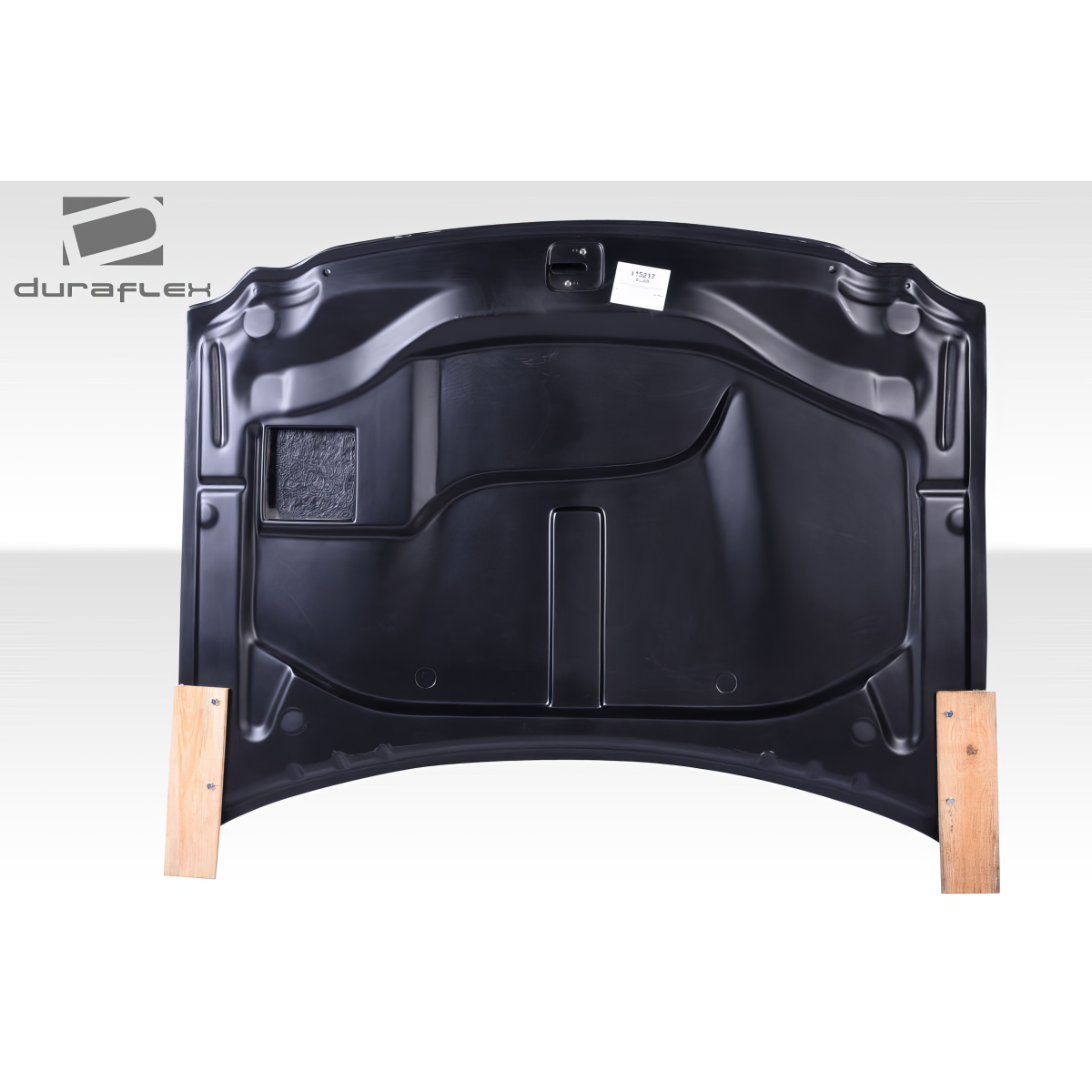 Modify your Jeep Cherokee 2005 with our Exterior/Hoods - Part is viewed from a straight on angle