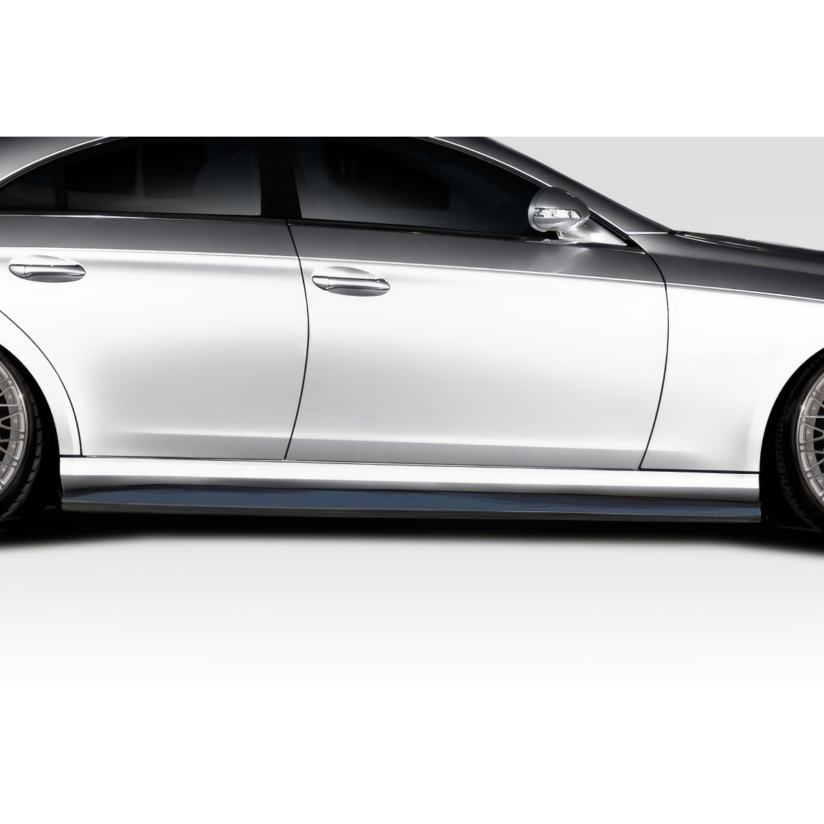 Modify your Mercedes-Benz CLS-Class 2006 with our Exterior/Other Exterior - Side profile view of the vehicle part