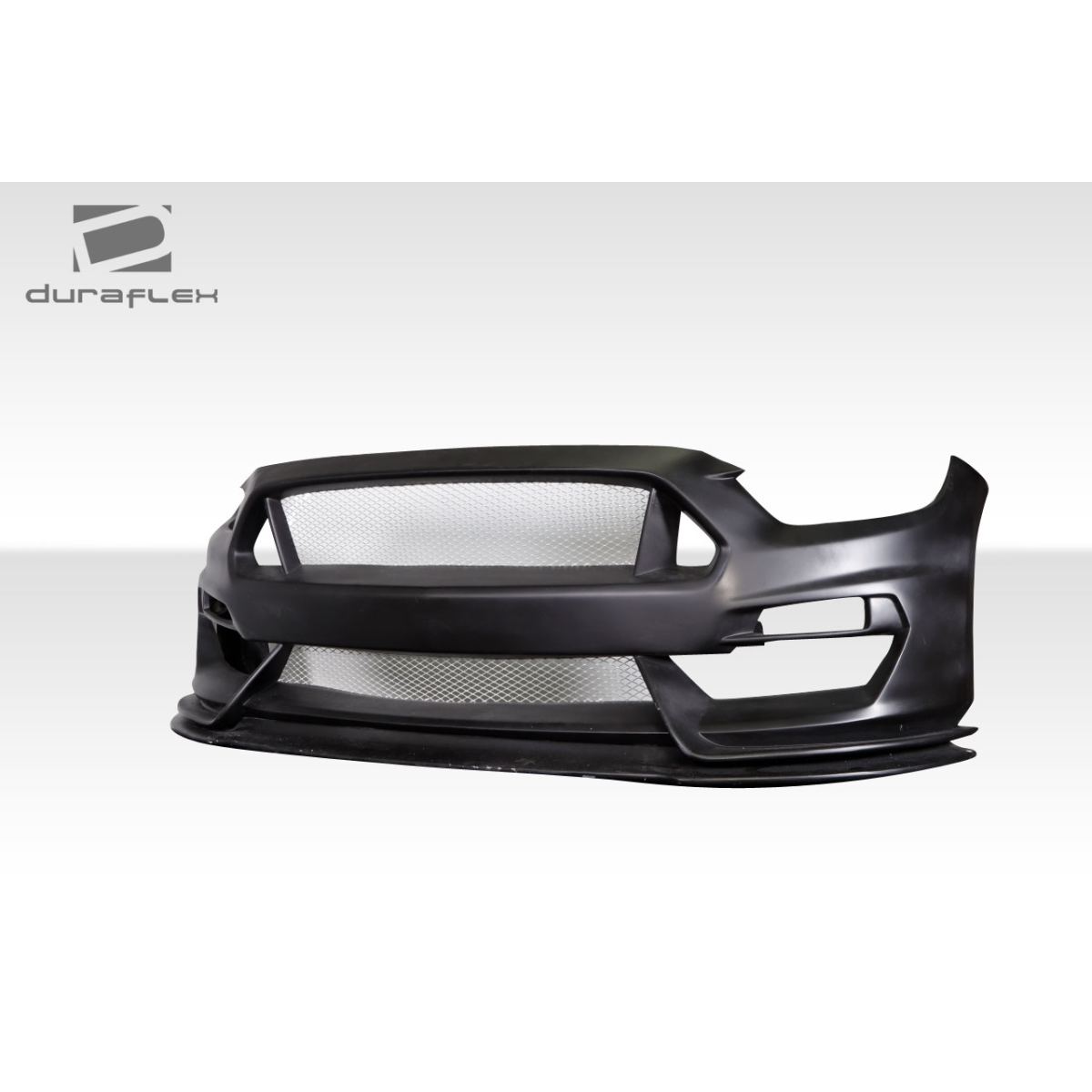 Modify your Ford Mustang 2015 with our Exterior/Front Bumpers or Lips - Front view of the bumper at slightly low angle