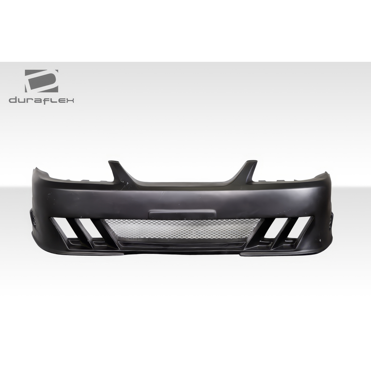 Modify your Ford Mustang 1999 with our Exterior/Front Bumpers or Lips - Front view showing bumper angle directly