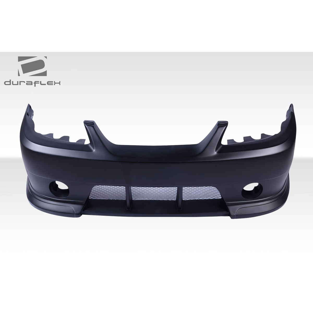 Modify your Ford Mustang 1999 with our Exterior/Front Bumpers or Lips - Front view of a bumper part at zero degrees