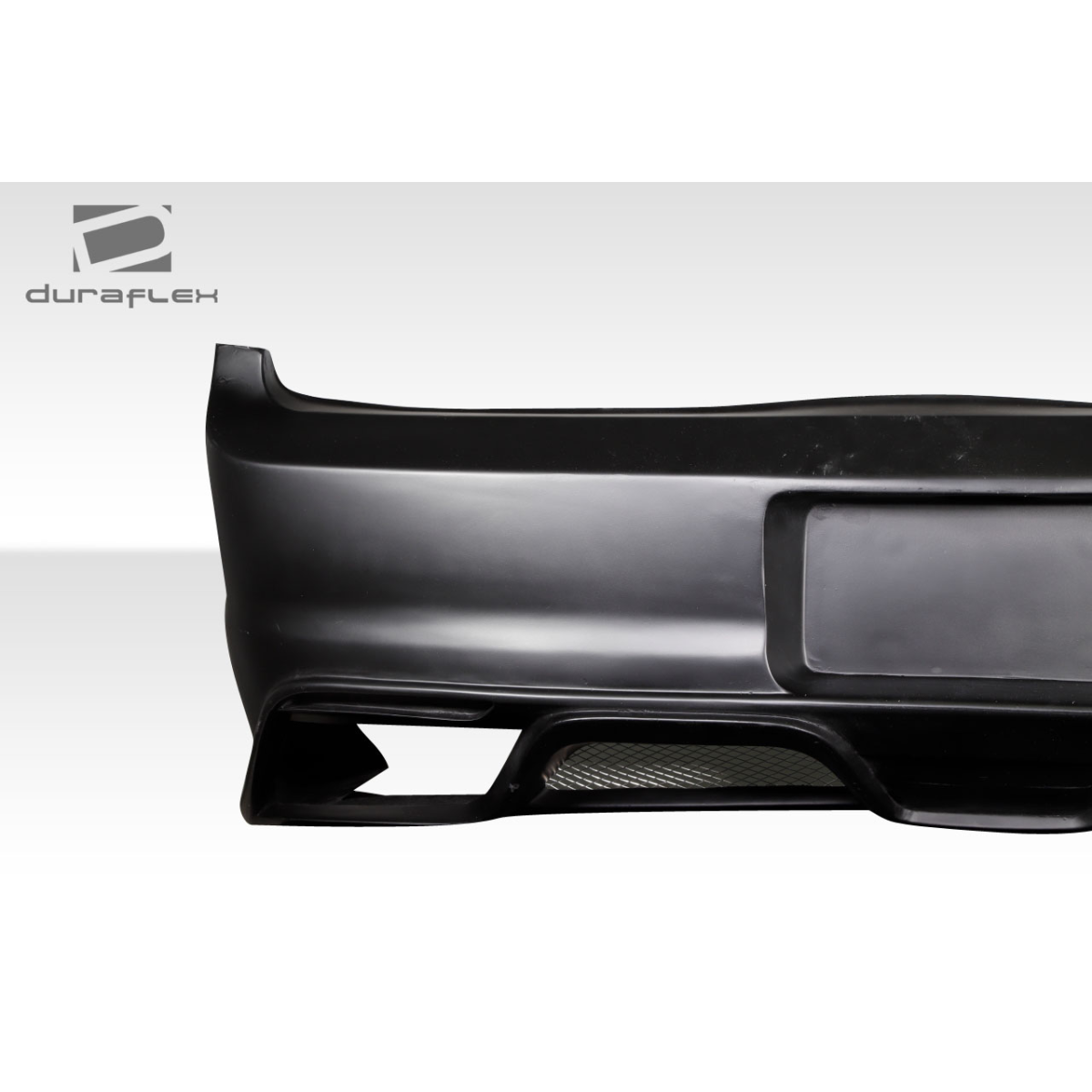 Modify your Ford Mustang 2005 with our Exterior/Rear Bumpers or Lips - Part shown from side angle with smooth finish