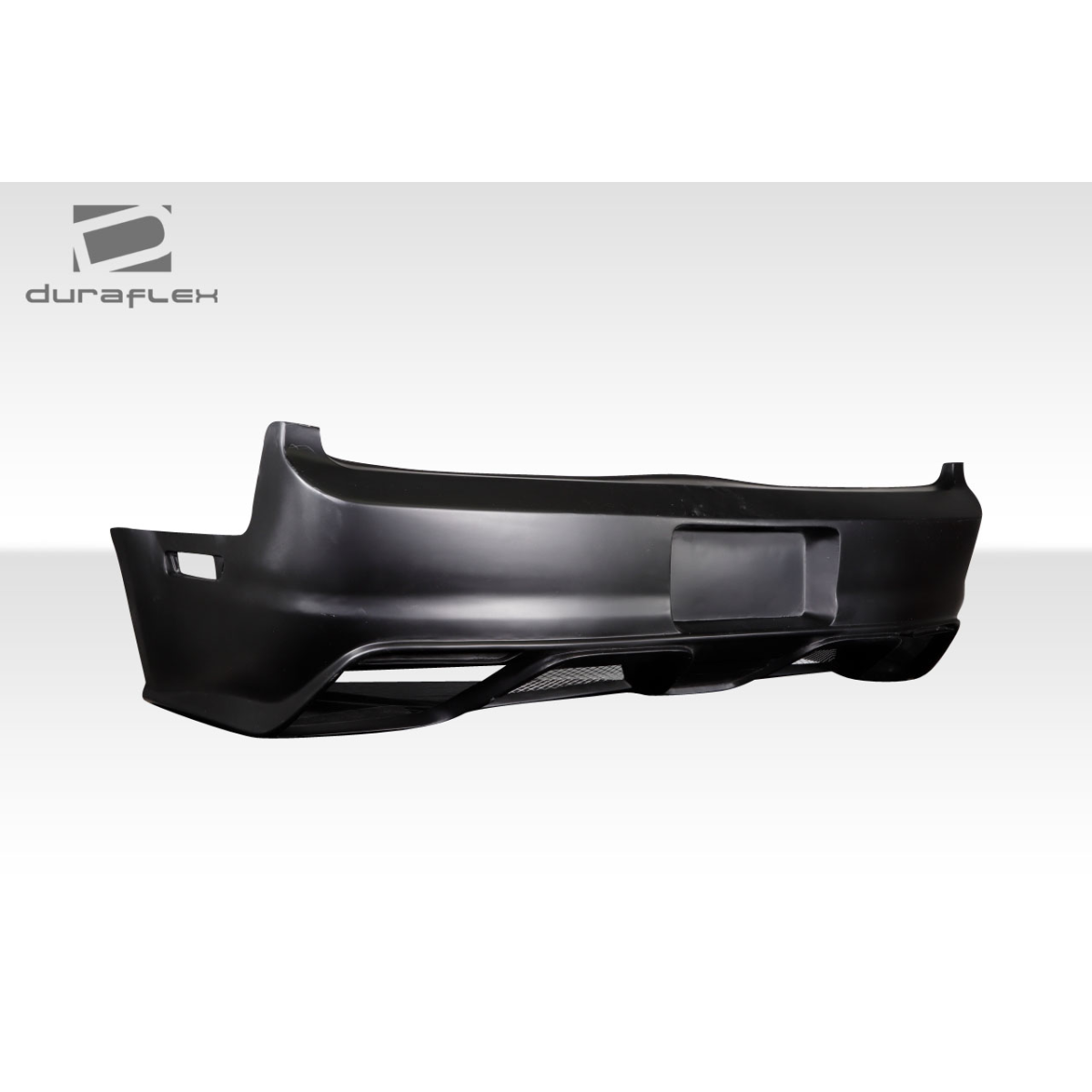 Modify your Ford Mustang 2005 with our Exterior/Rear Bumpers or Lips - Side angle view of a rear bumper part
