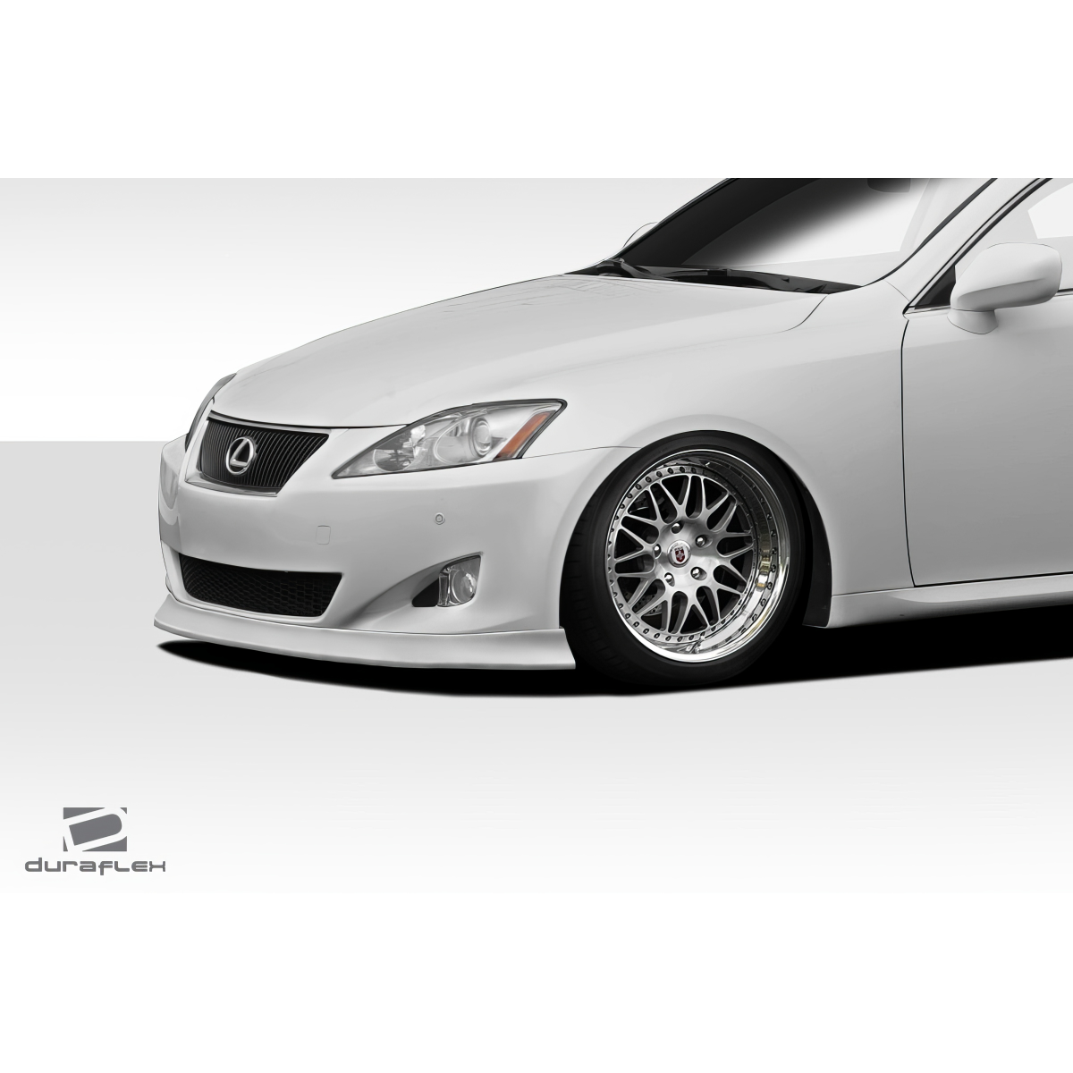 Modify your Lexus IS Series 2006 with our Exterior/Front Bumpers or Lips - Front view of the Lexus IS at a low angle