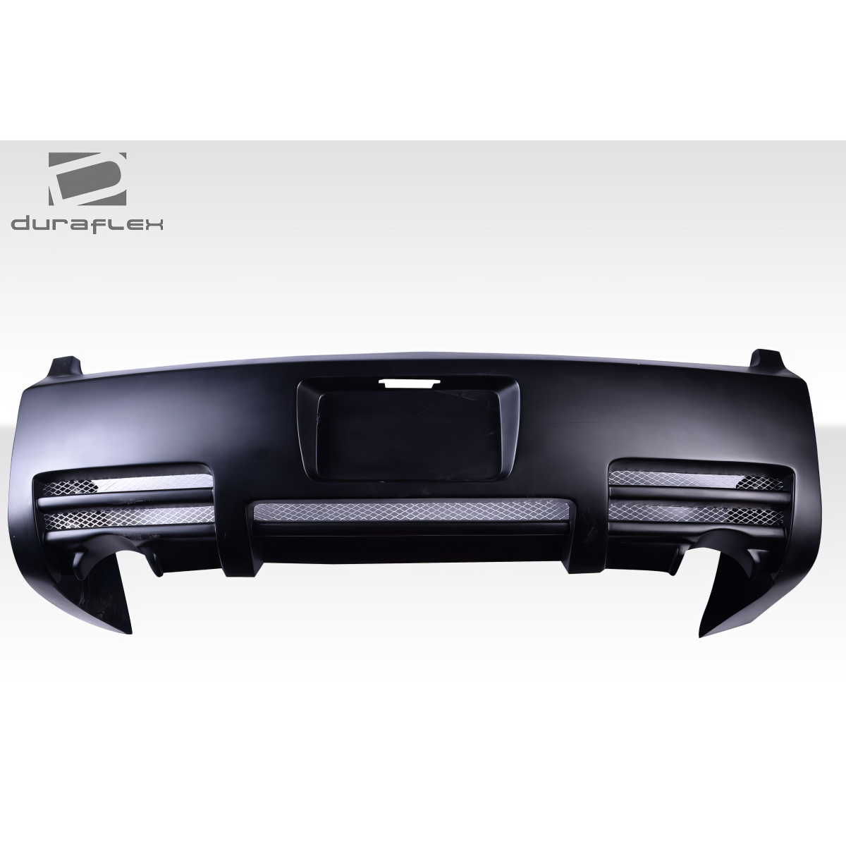 Modify your Ford Mustang 2005 with our Exterior/Rear Bumpers or Lips - Front view of a rear bumper at eye level angle