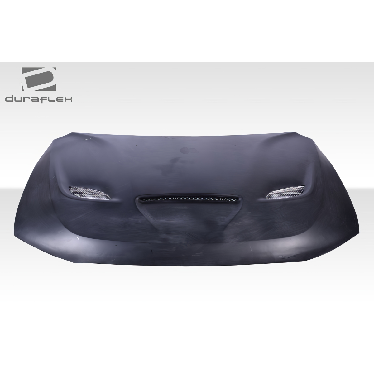 Modify your Dodge Durango 2011 with our Exterior/Hoods - Front view of the hood part at a slight angle