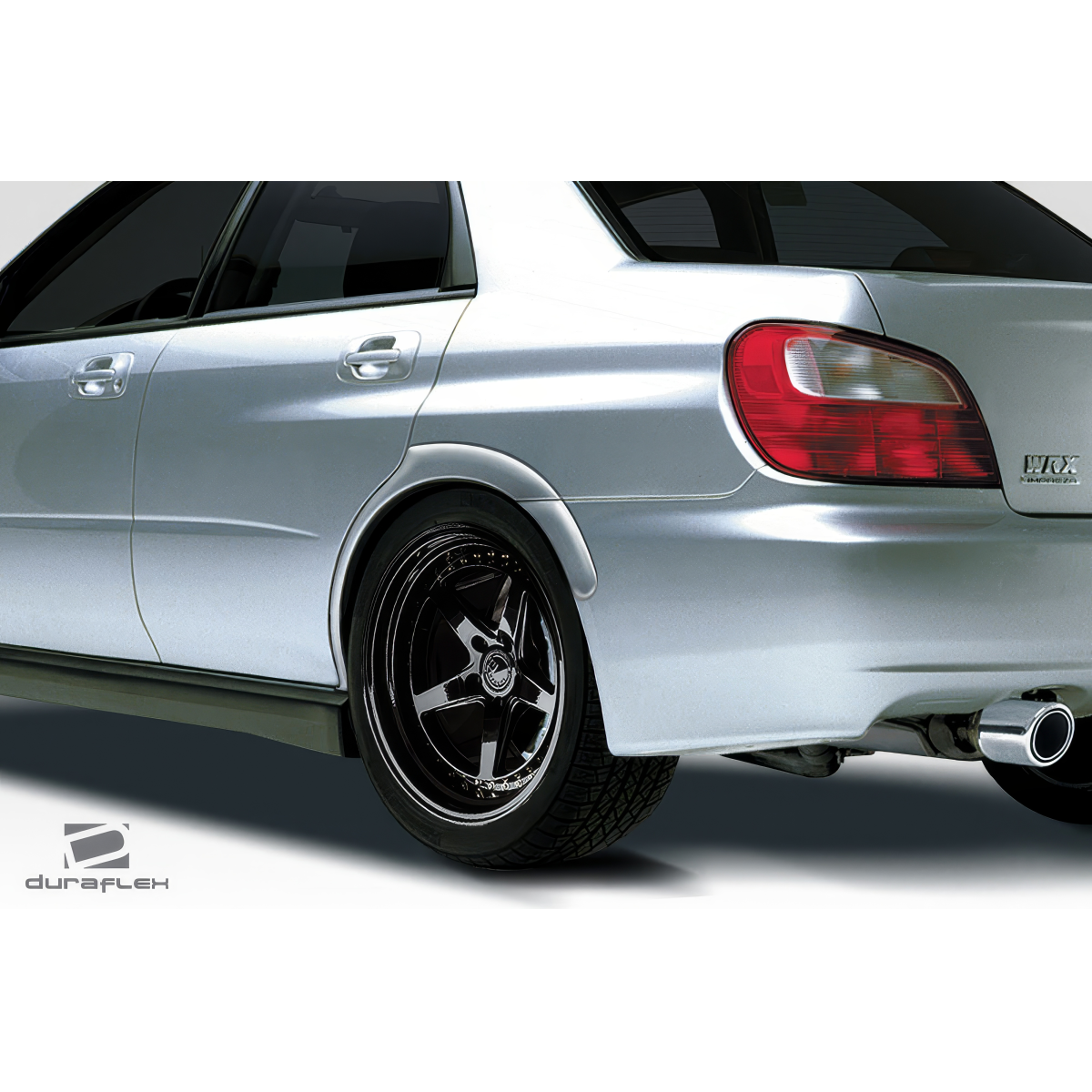 Modify your Subaru Impreza 2002 with our Exterior/Fenders - View angle from rear quarter perspective