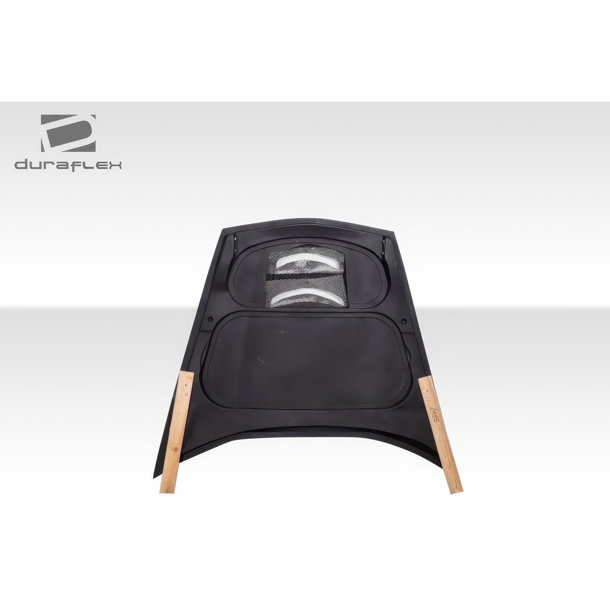 Modify your Chevrolet Corvette 2005 with our Exterior/Hoods - Front view angle of Corvette hood part