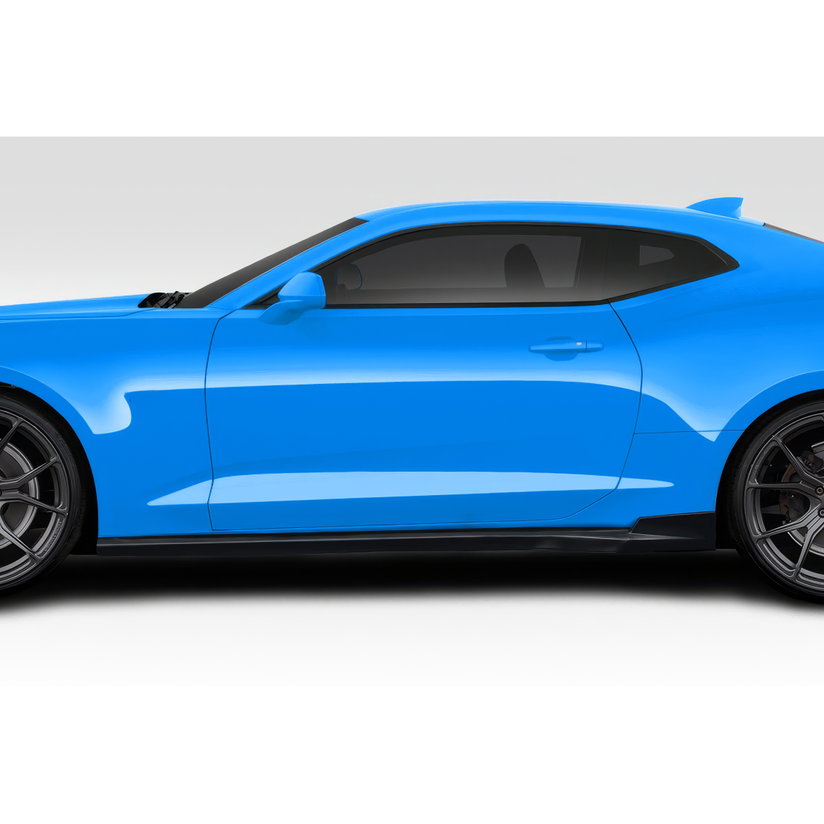 Modify your Chevrolet Camaro 2016 with our Exterior/Side Skirts - Side profile view of vehicle at 90 degrees