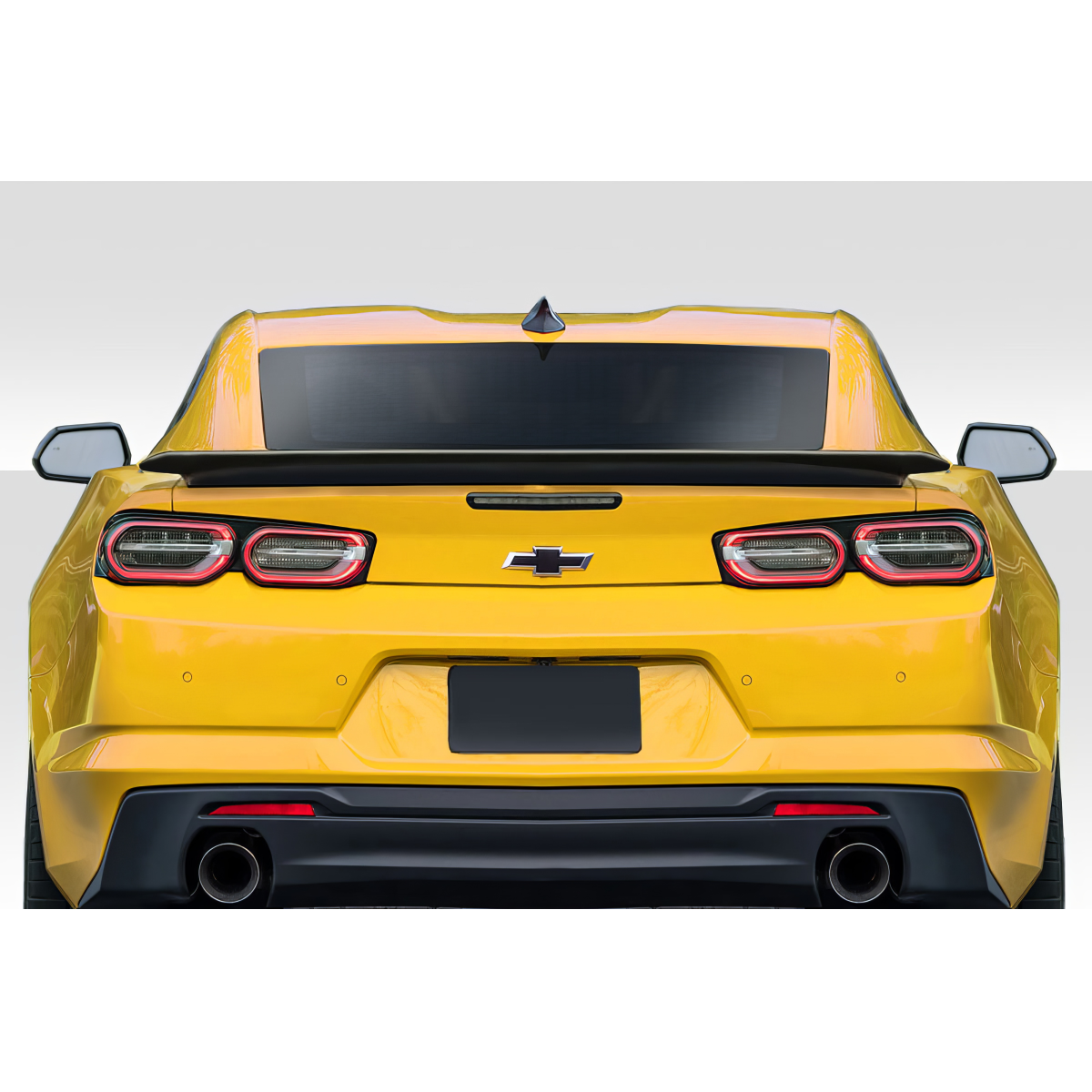 Modify your Chevrolet Camaro 2016 with our Exterior/Wings - Rear view angle of Chevrolet Camaro