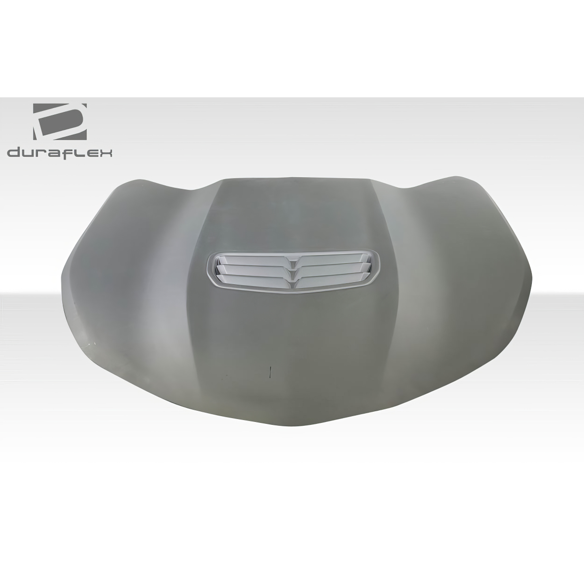 Modify your Chevrolet Camaro 2016 with our Exterior/Hoods - Front view of the vehicle hood part at a straight angle