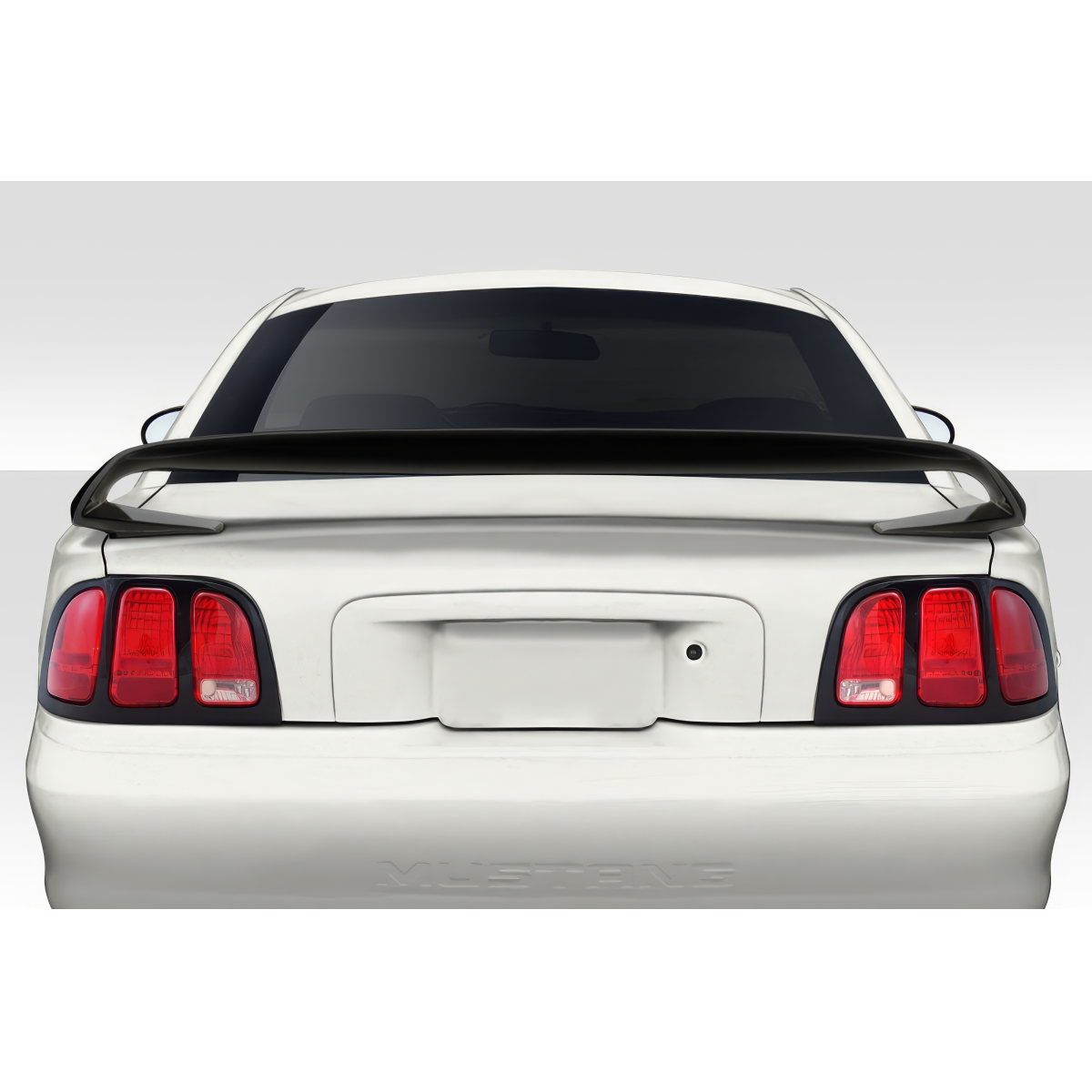 Modify your Ford Mustang 1994 with our Exterior/Wings - Rear view with a straight angle focus