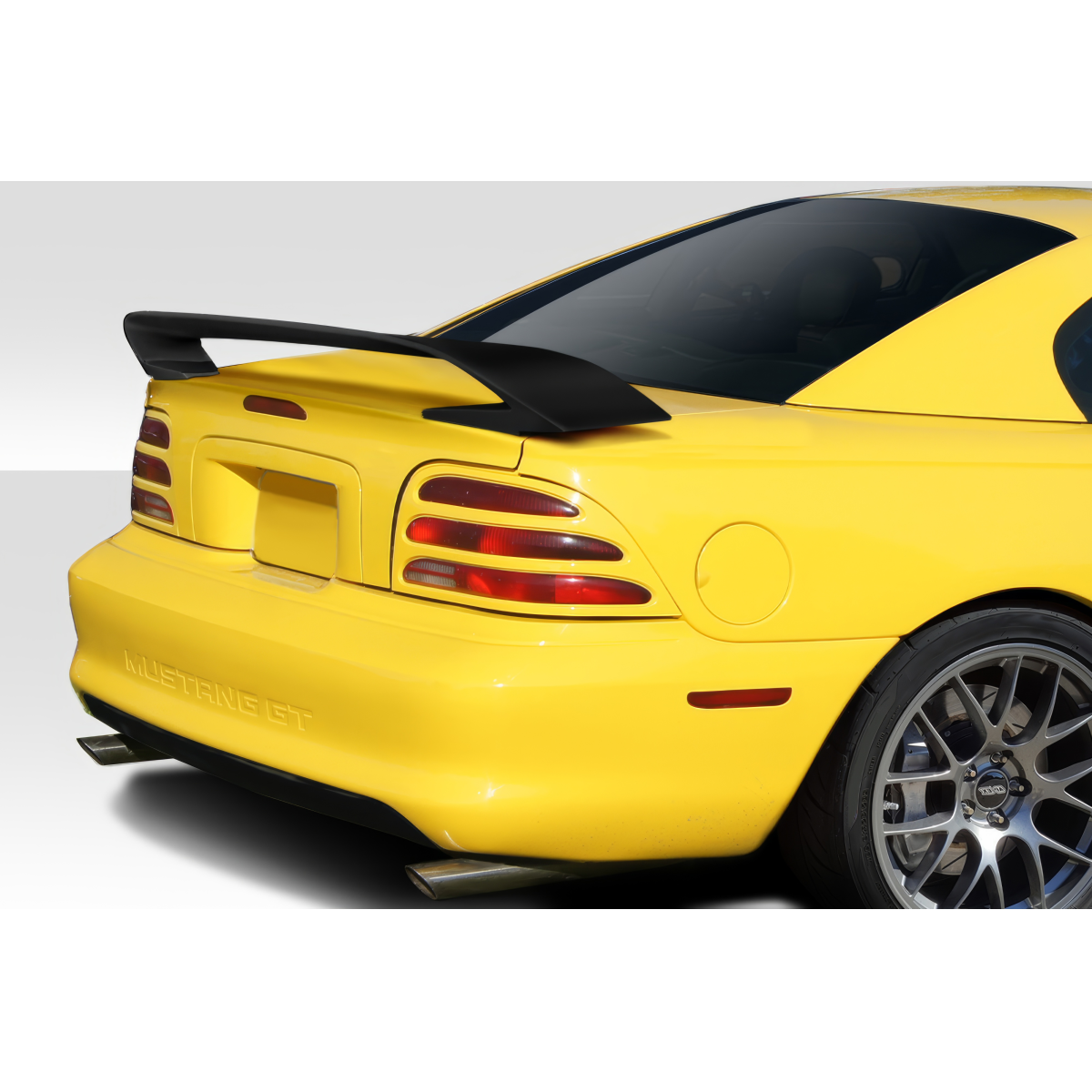 Modify your Ford Mustang 1994 with our Exterior/Wings - The angle is from the rear right side view