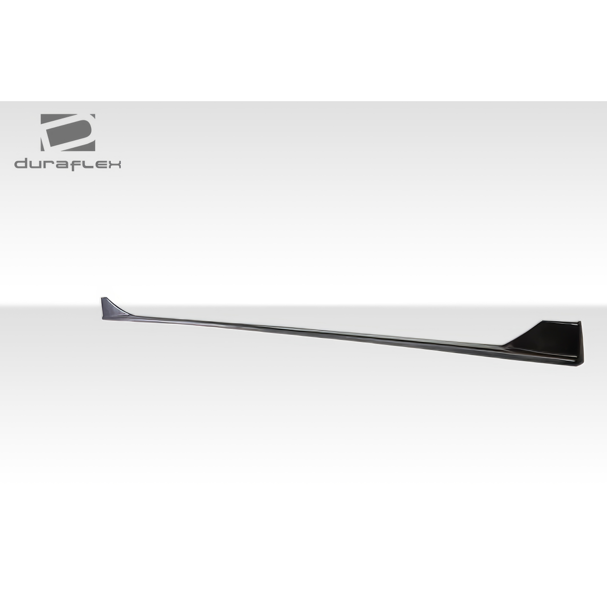 Modify your Tesla 3 2018 with our Exterior/Side Skirts - Side view of a sleek angled side skirt design
