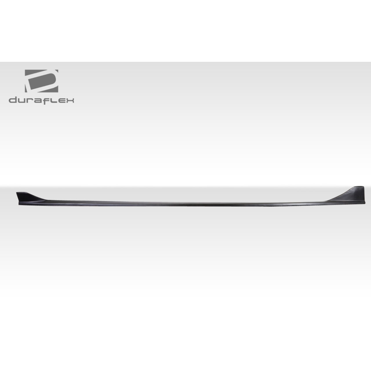Modify your Tesla 3 2018 with our Exterior/Side Skirts - Side view of the part with slight downward angle