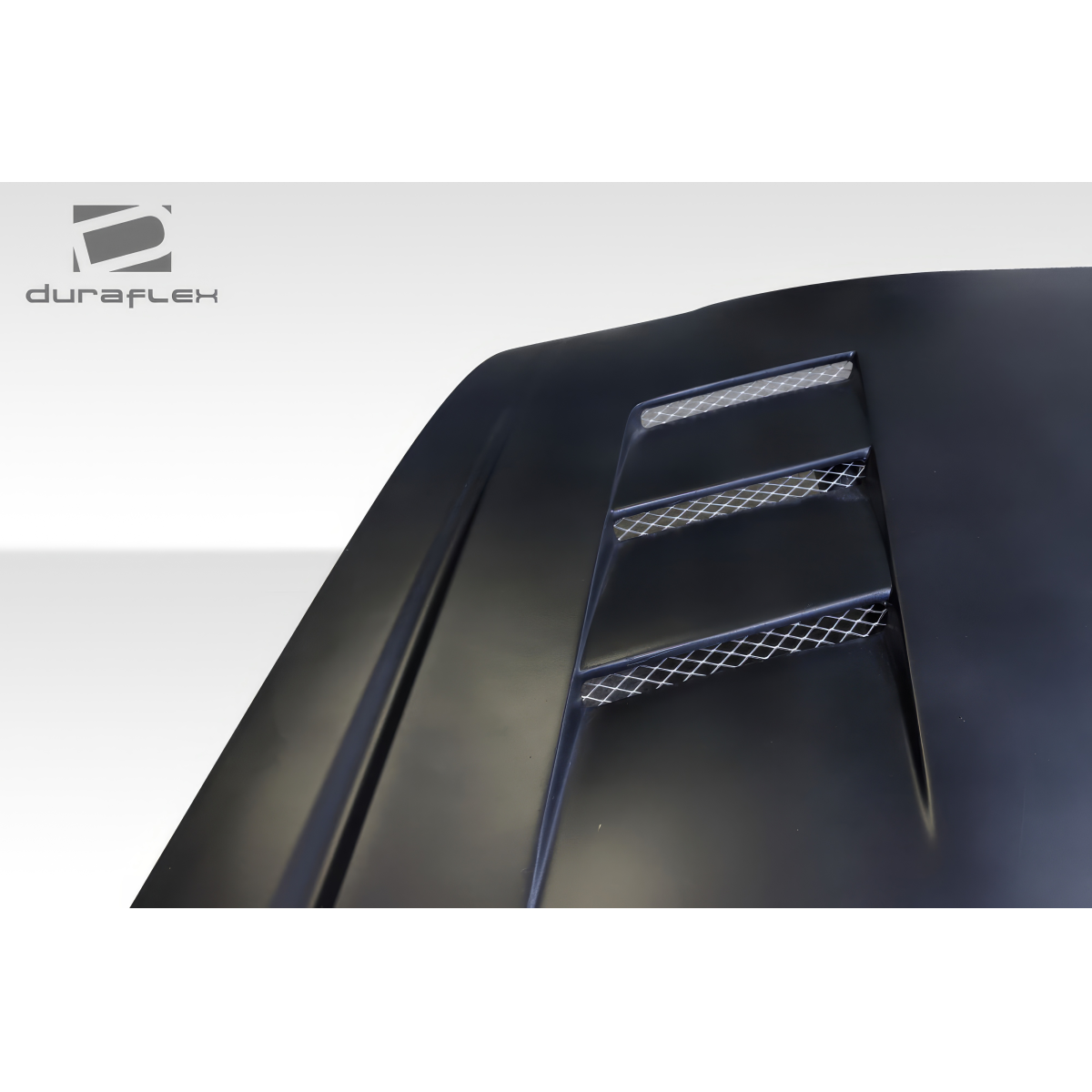 Modify your Honda Accord 2008 with our Exterior/Hoods - Angled view of hood showing vent details