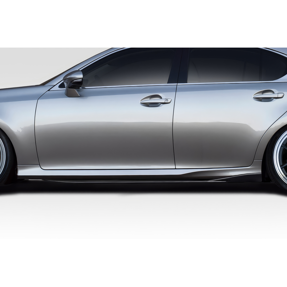 Modify your Lexus GS300 2013 with our Exterior/Side Skirts - Side view at a 90 degree angle to the car