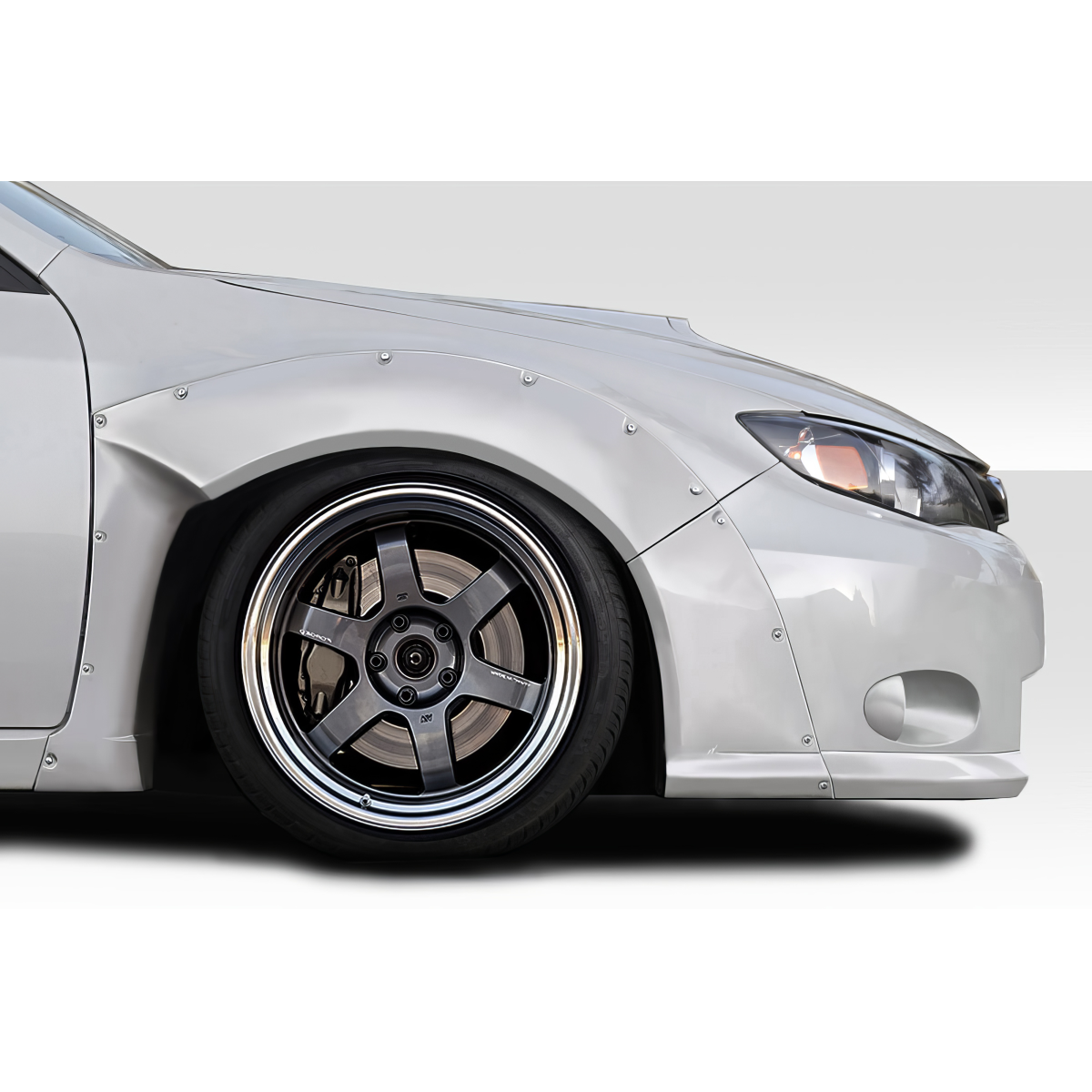 Modify your Subaru Impreza 2008 with our Exterior/Fenders - Side view of fender at a slight angle