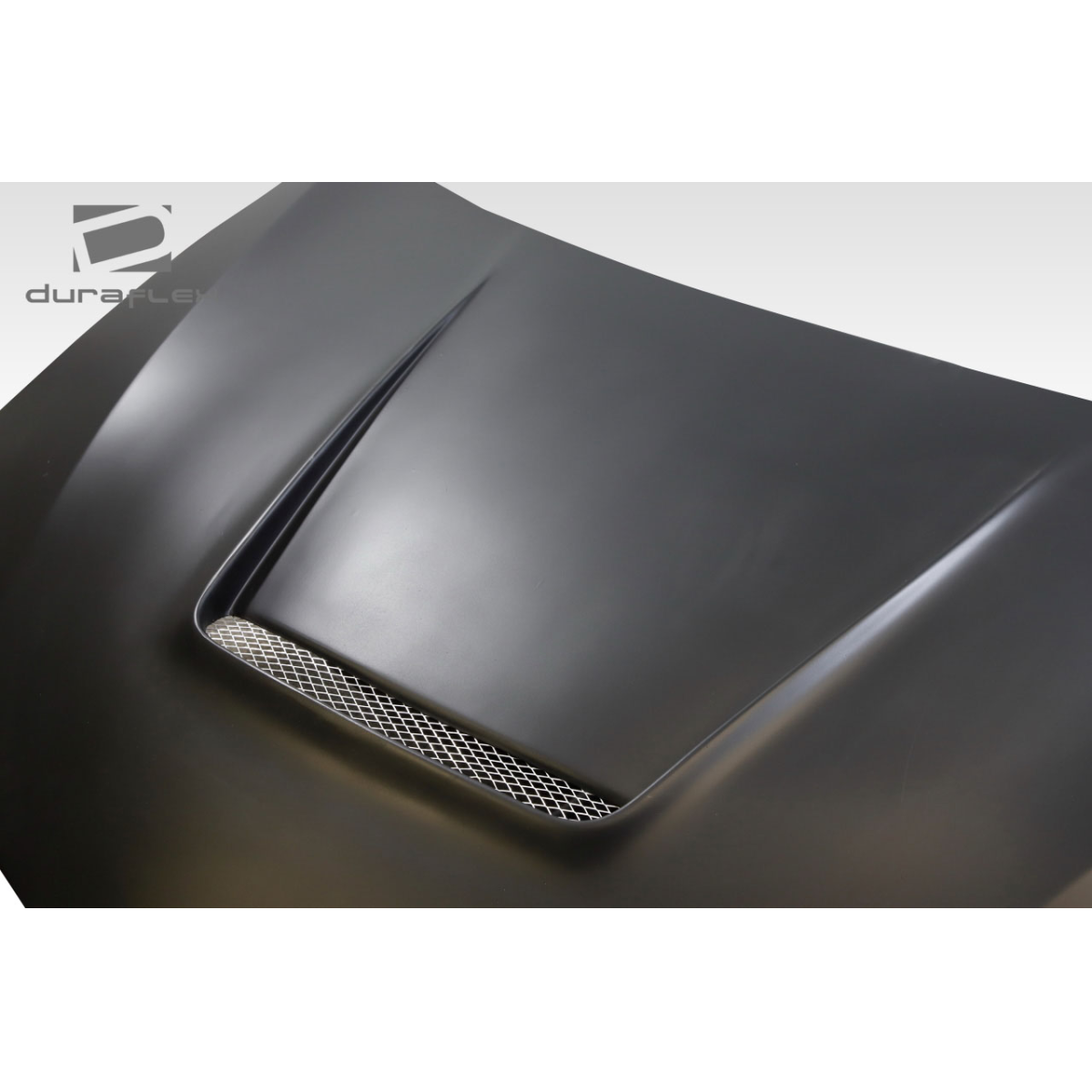 Modify your Toyota Corolla 2014 with our Exterior/Hoods - Angled view showing hood with mesh vent