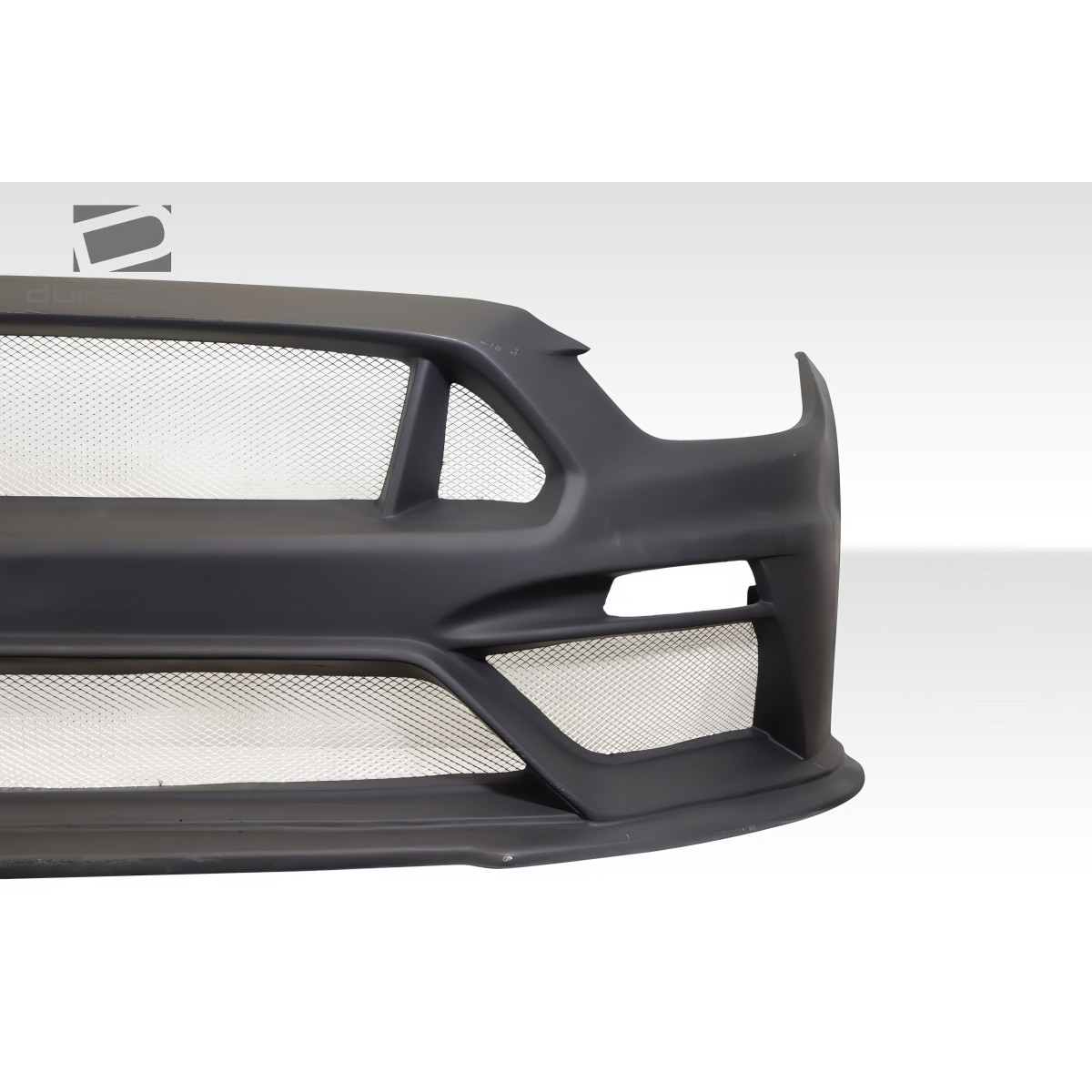 Modify your Ford Mustang 2015 with our Exterior/Front Bumpers or Lips - Angled view of front bumper part from side