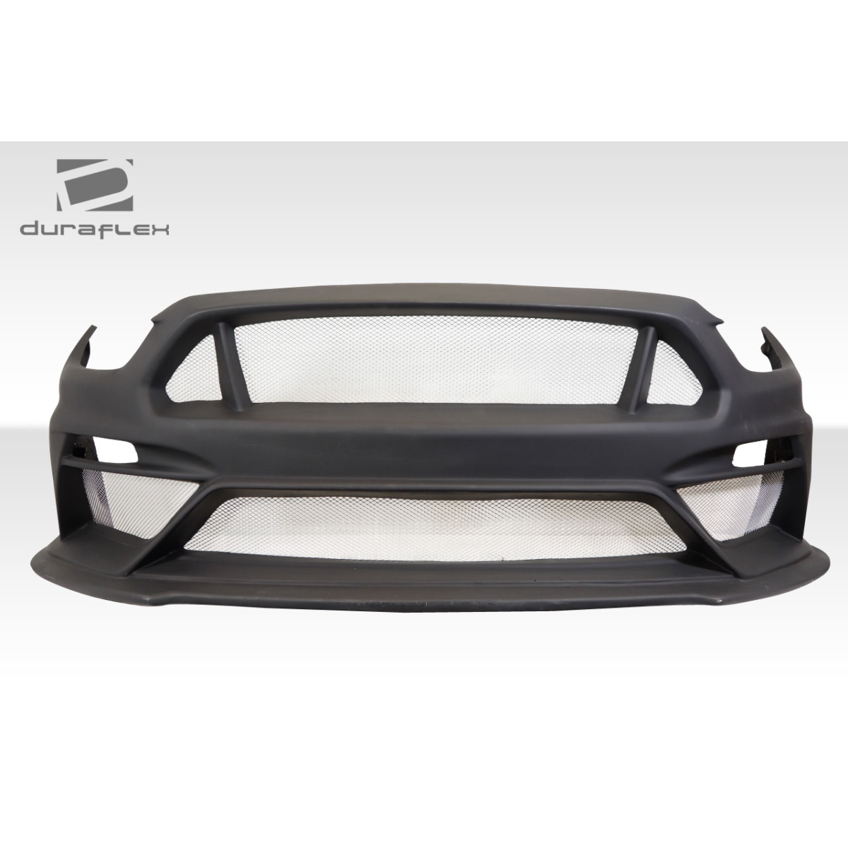 Modify your Ford Mustang 2015 with our Exterior/Front Bumpers or Lips - Front view of the bumper at a straight angle