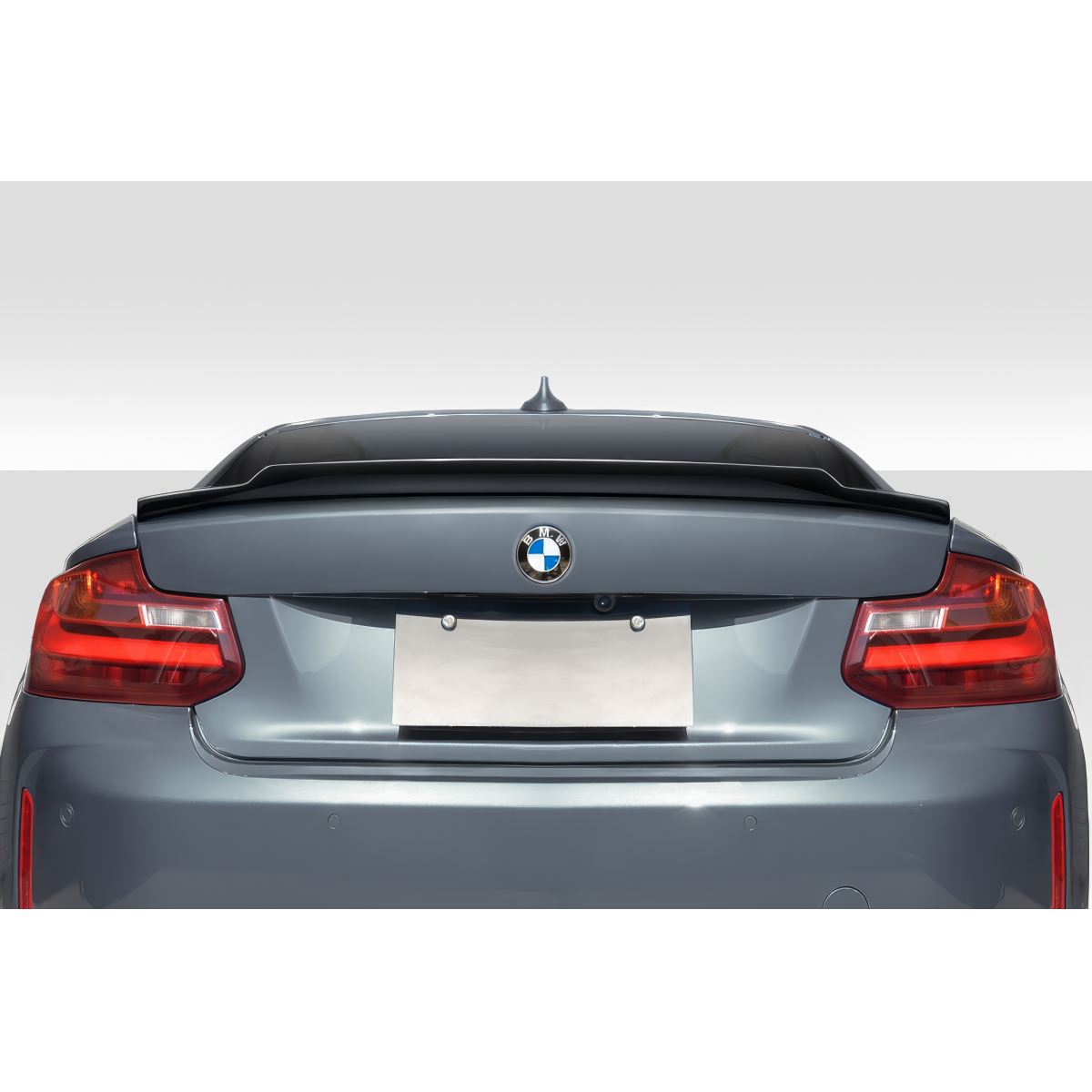 Modify your BMW 2-Series 2014 with our Exterior/Wings - Rear view angled from slightly above