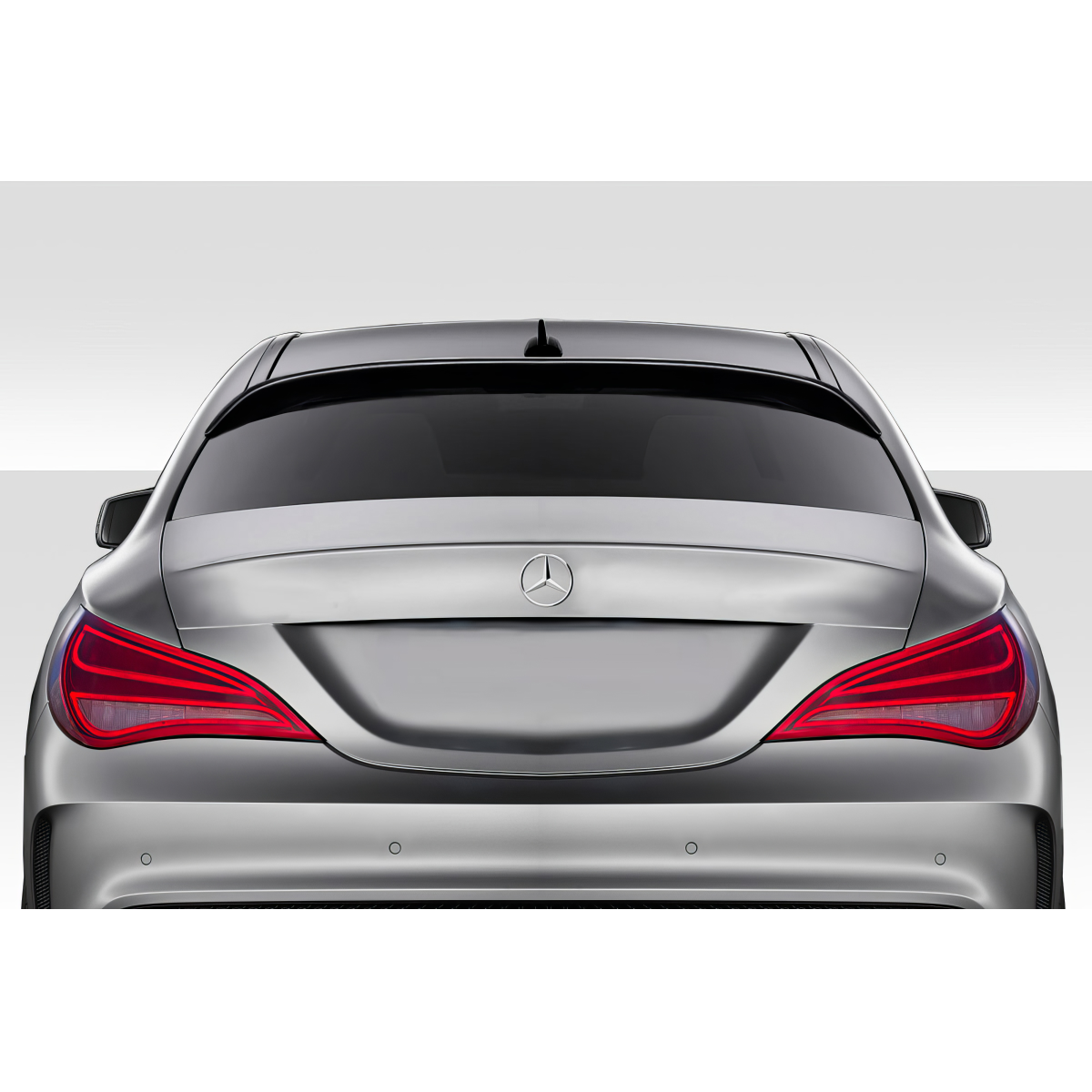 Modify your Mercedes-Benz CLA250 2014 with our Exterior/Wings - Rear view angle of vehicle part displayed