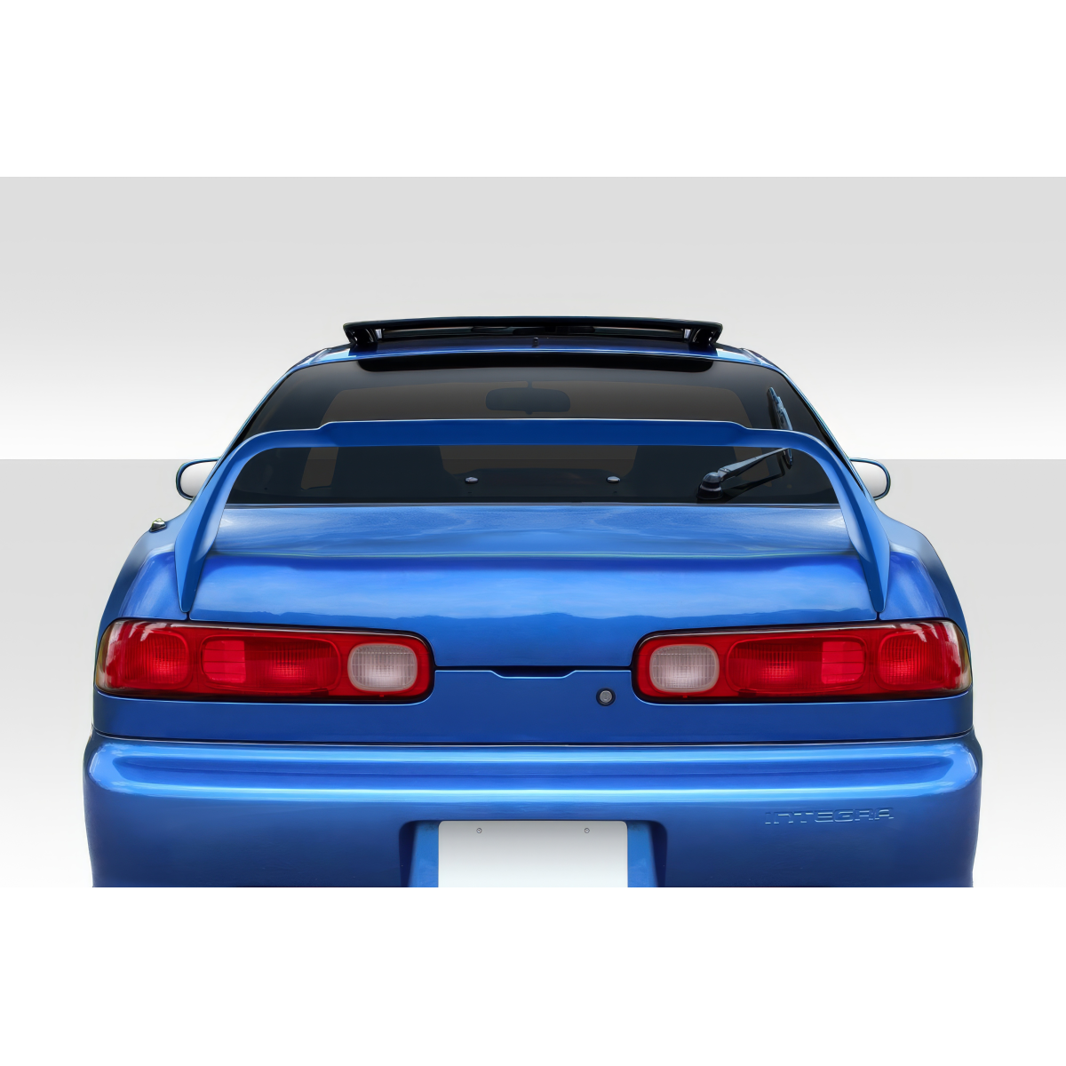 Modify your Acura Integra 1994 with our Exterior/Wings - Viewed from the rear at a straight angle