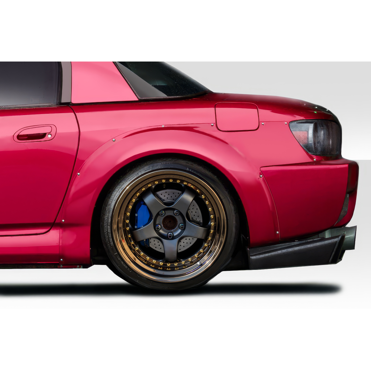 Modify your Honda S2000 2000 with our Exterior/Fenders - Angle shows side profile view of vehicle part